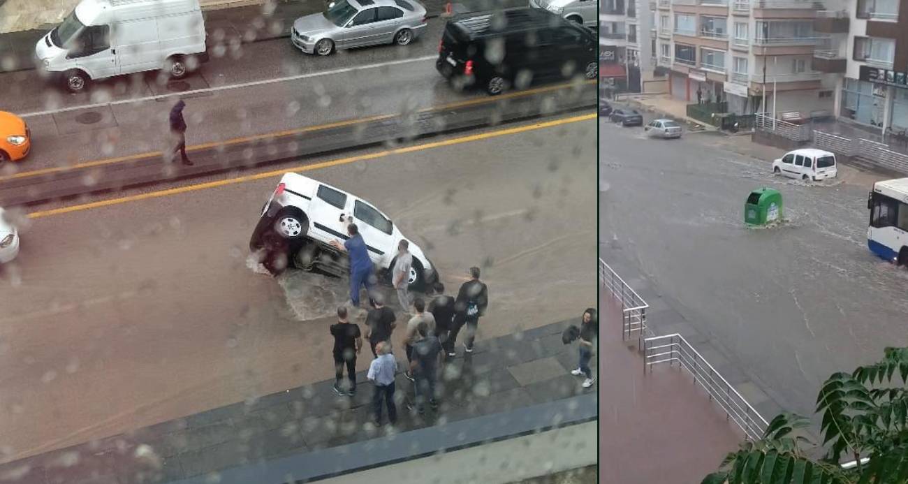 Başkentte sağanak hayatı felç etti