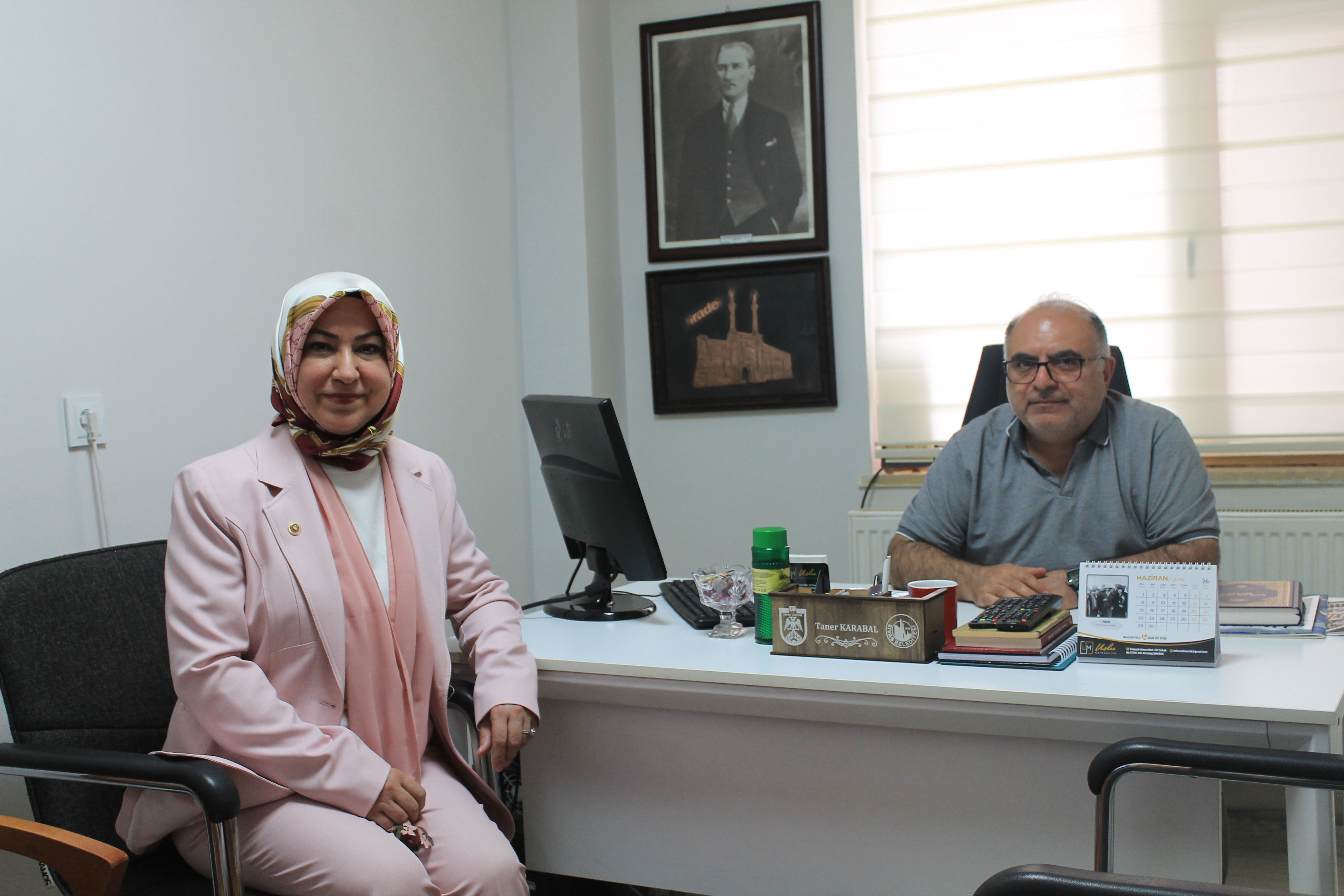 AK Parti Sivas Milletvekili Toy'dan Sivas İrade Gazetesi'ne ziyaret