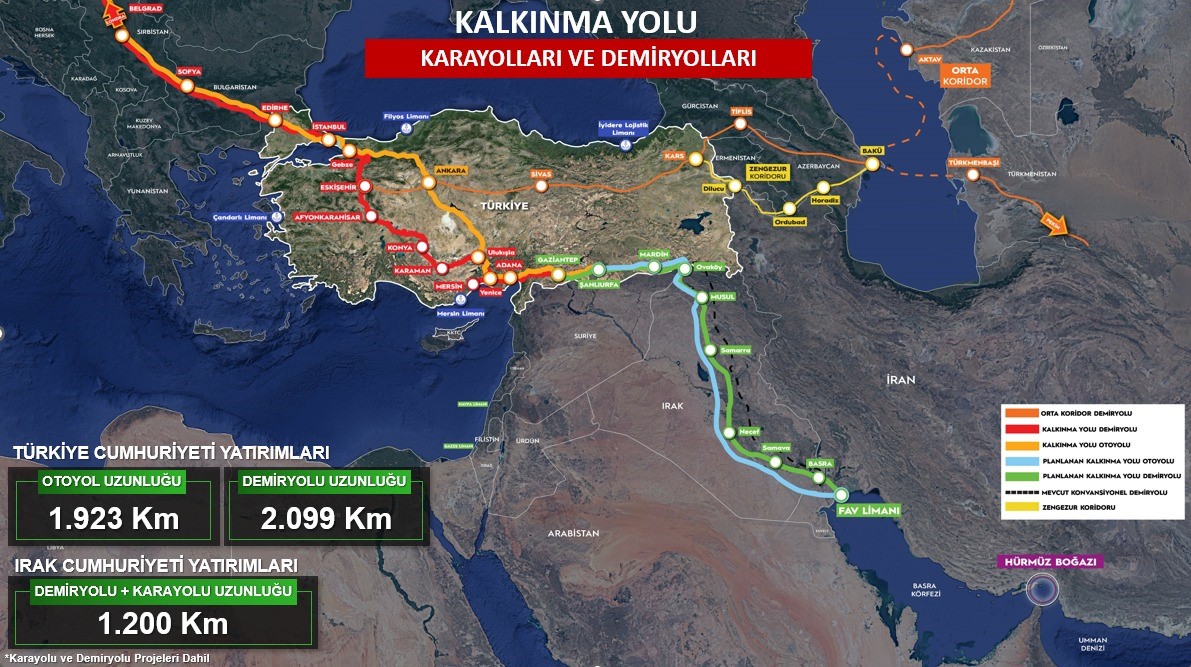 Kalkınma Yolu Projesi'nde çalışmalar bu yıl başlayacak
