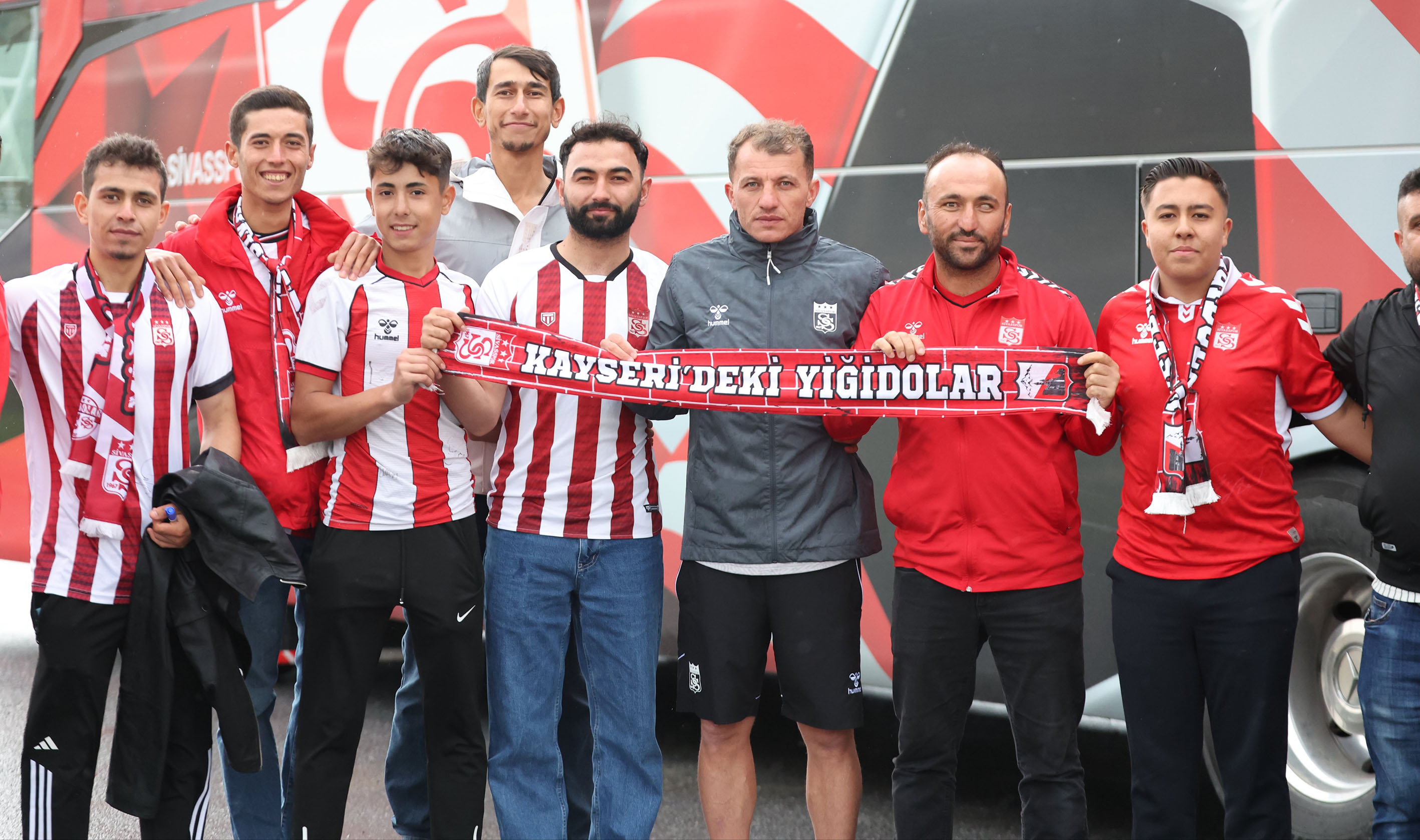 Sivasspor’a taraftar desteği