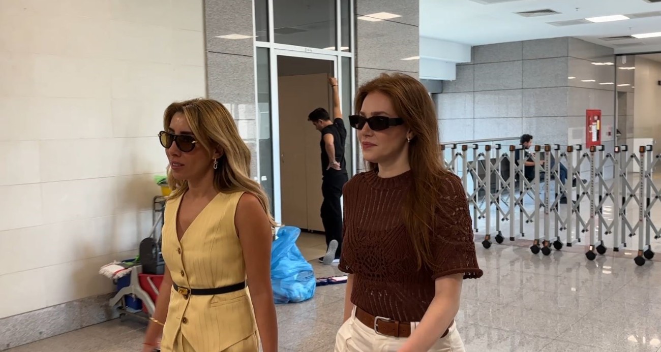 Elçin Sangu adliyeye geldi