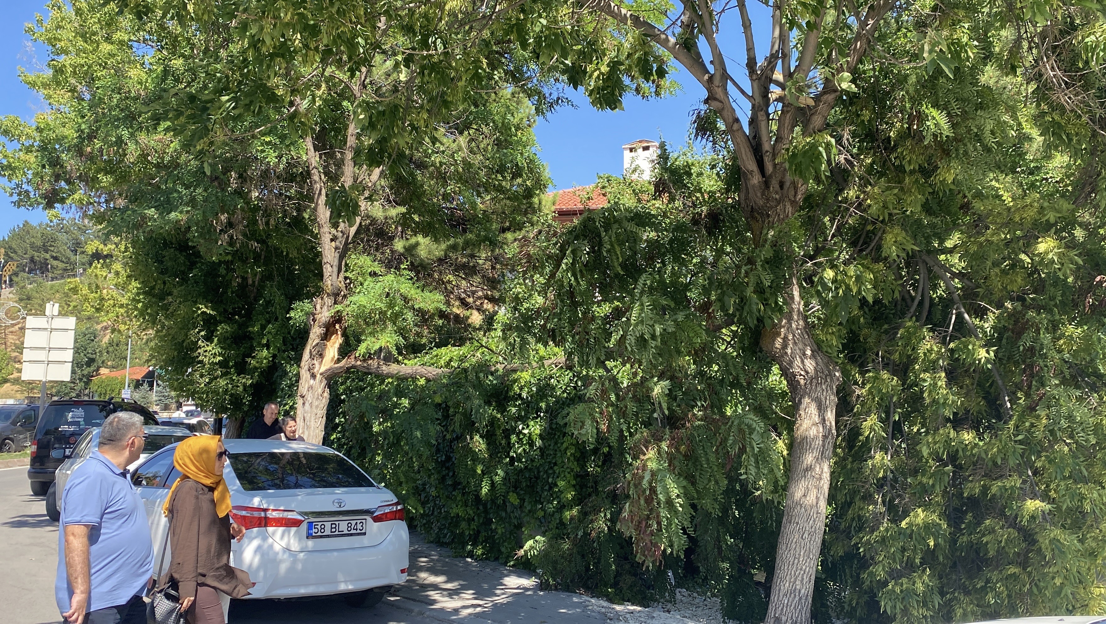 Sivas Valiliği uyarmıştı, rüzgar hasara yol açtı