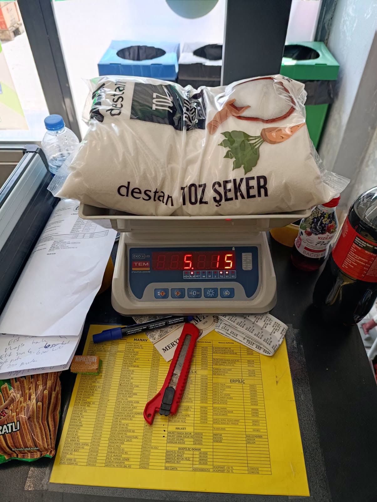 Şarkışla Belediyesi zabıtasından zincir marketlere baskın!