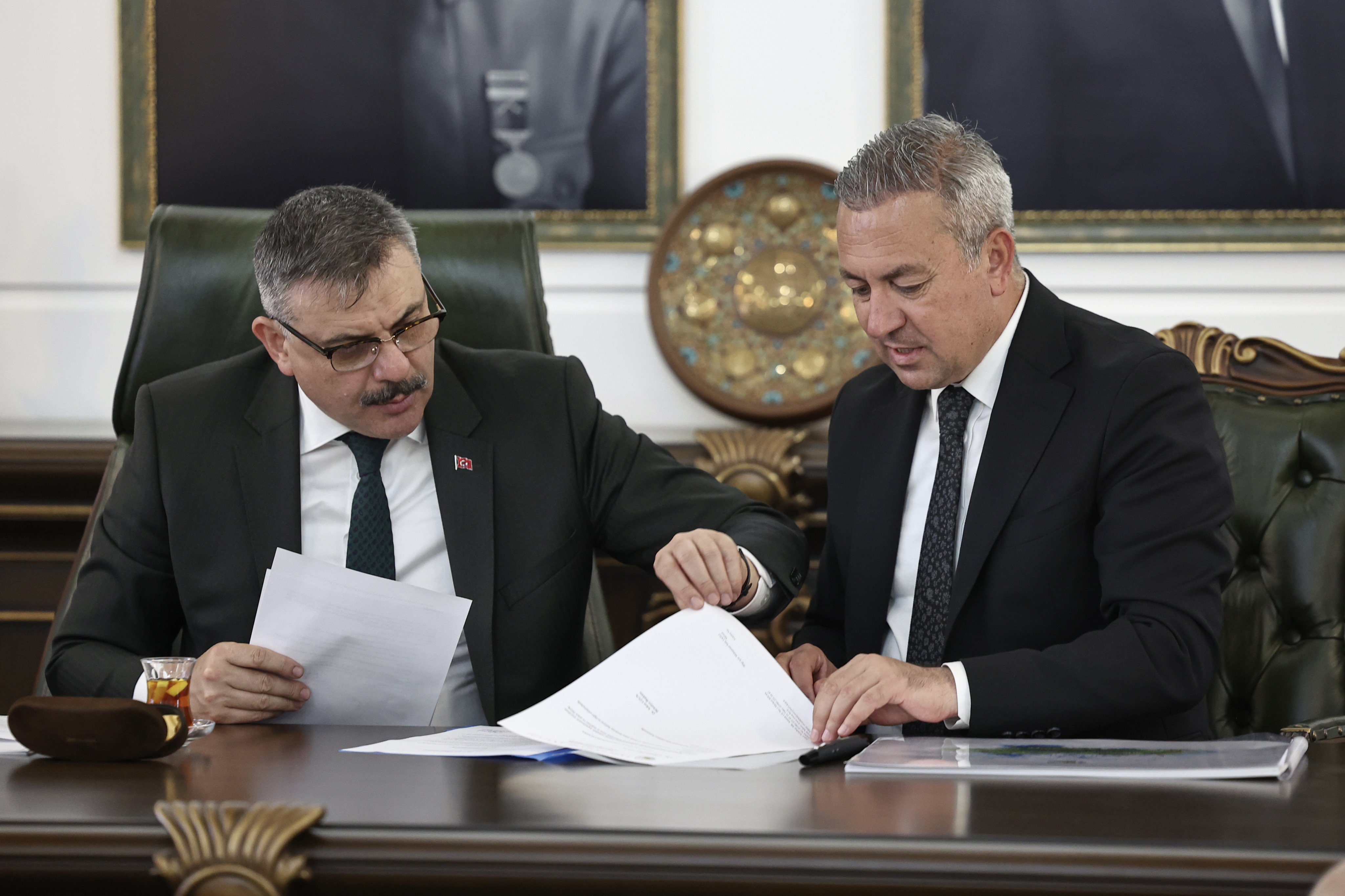 Sivas’ın projeleri Bakan Çiftçi’ye sunuldu