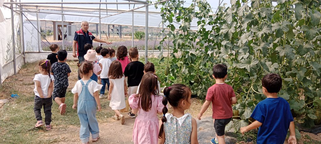Üretimi yerinde öğrendiler