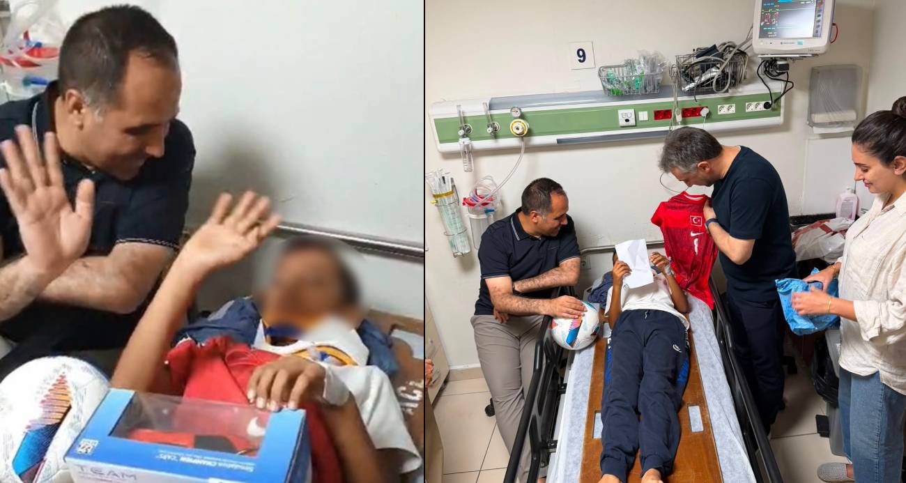 Darp edilen çocuğun sağlık durumu iyi, tedavisi sürüyor