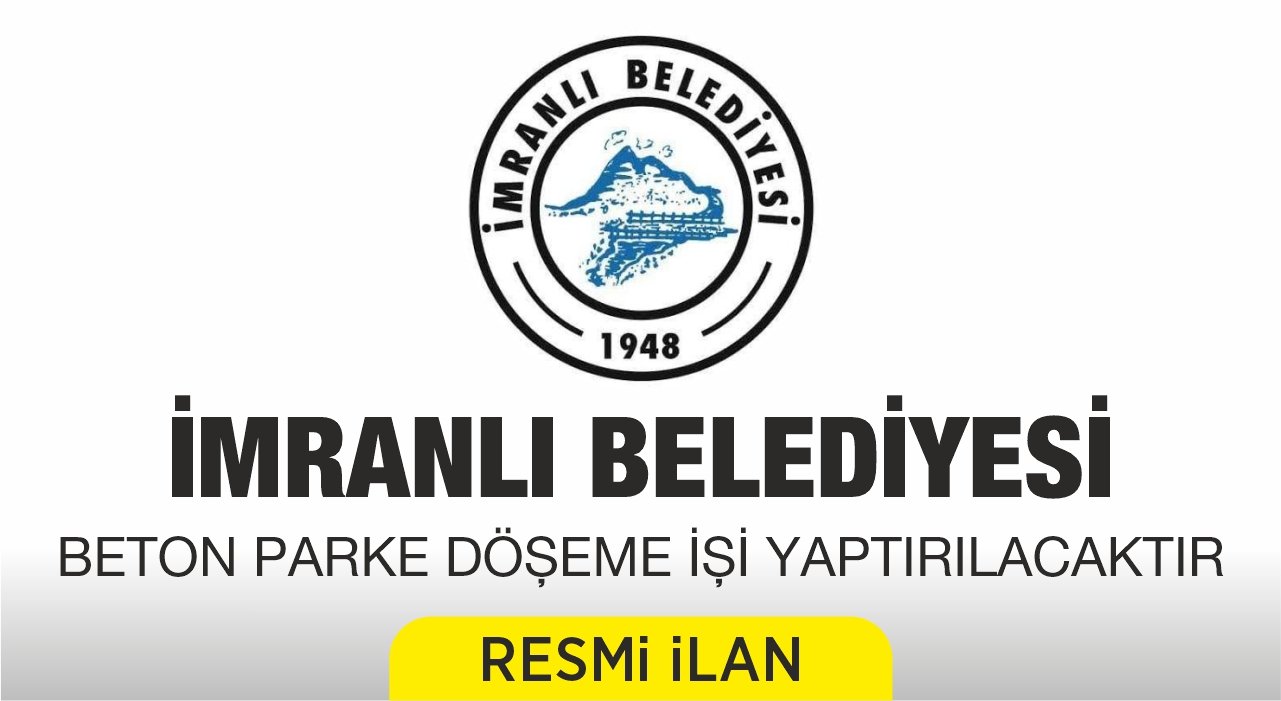 BETON PARKE DÖŞEME İŞİ YAPTIRILACAKTIR