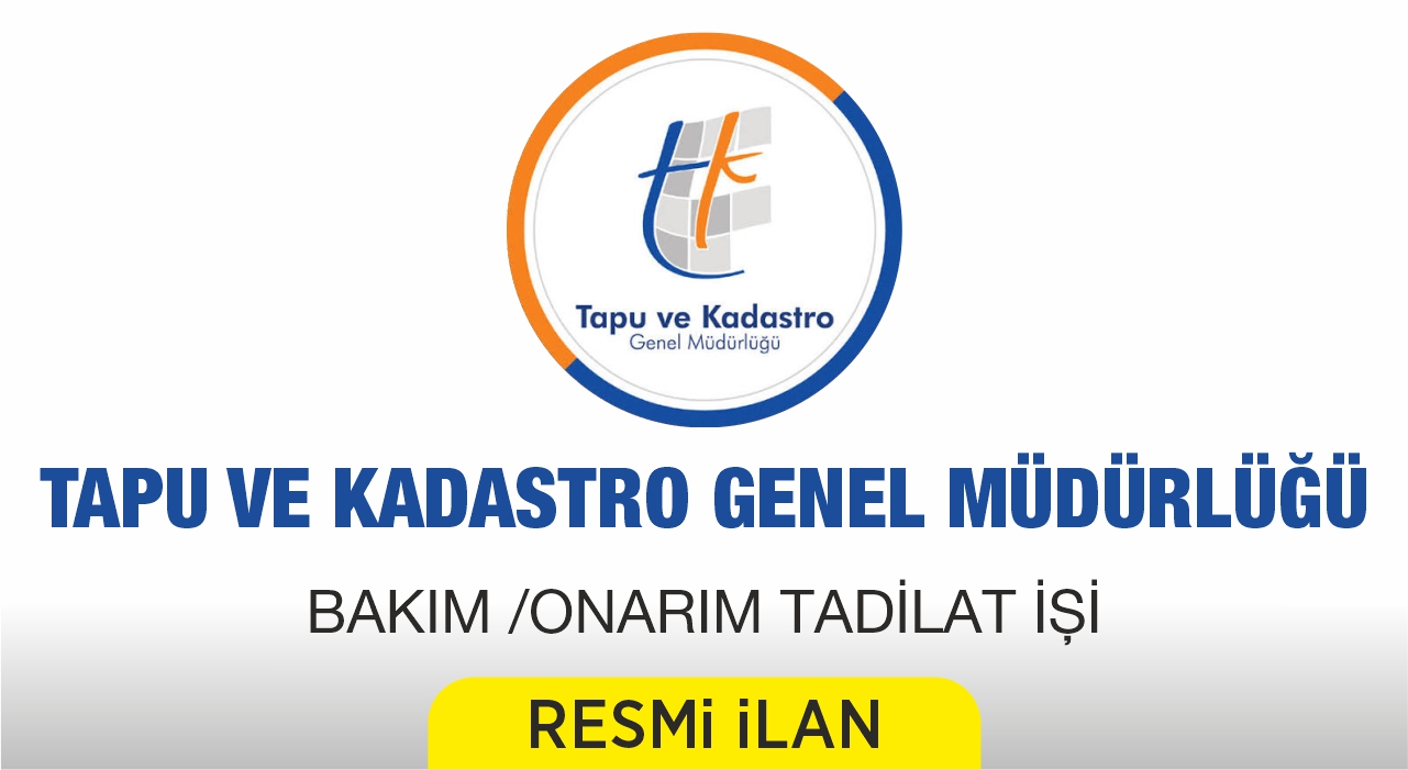 BAKIM /ONARIM TADİLAT İŞİ