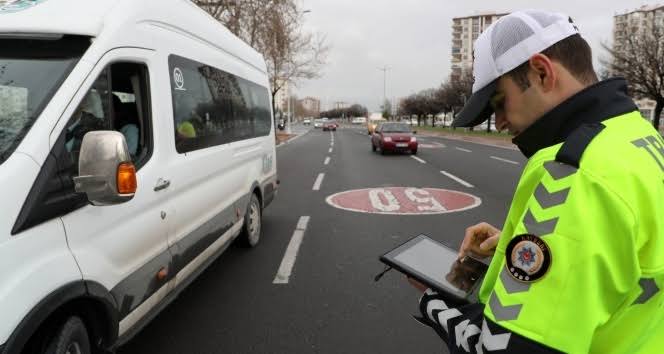 Sivas'ta 29 ehliyete el konuldu
