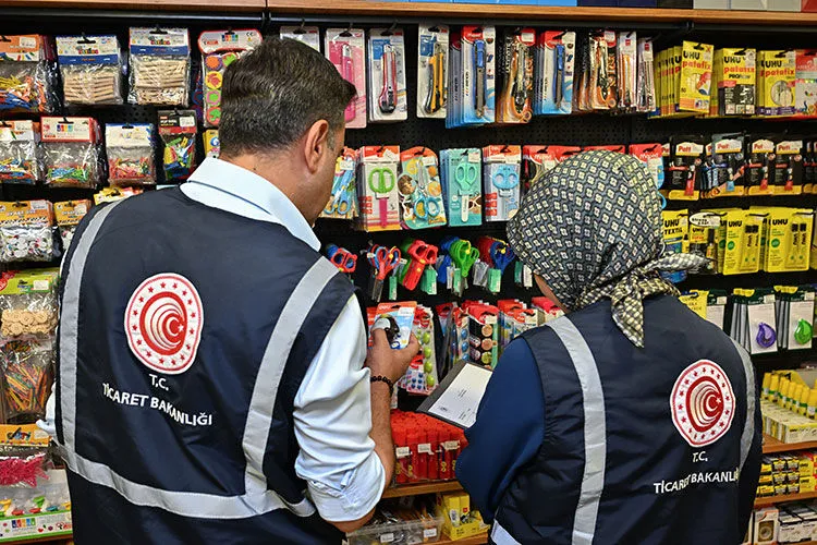 Bakanlıktan kırtasiye ve okul ürünlerine yönelik denetim