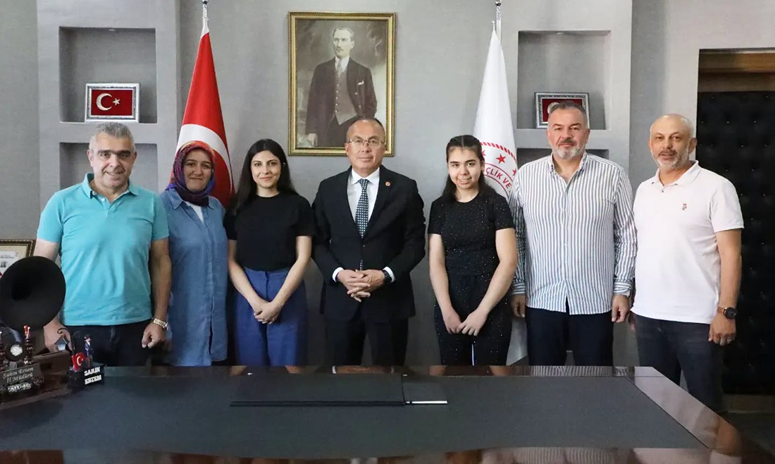 Defne Nisa Takçı’dan başarı ziyareti