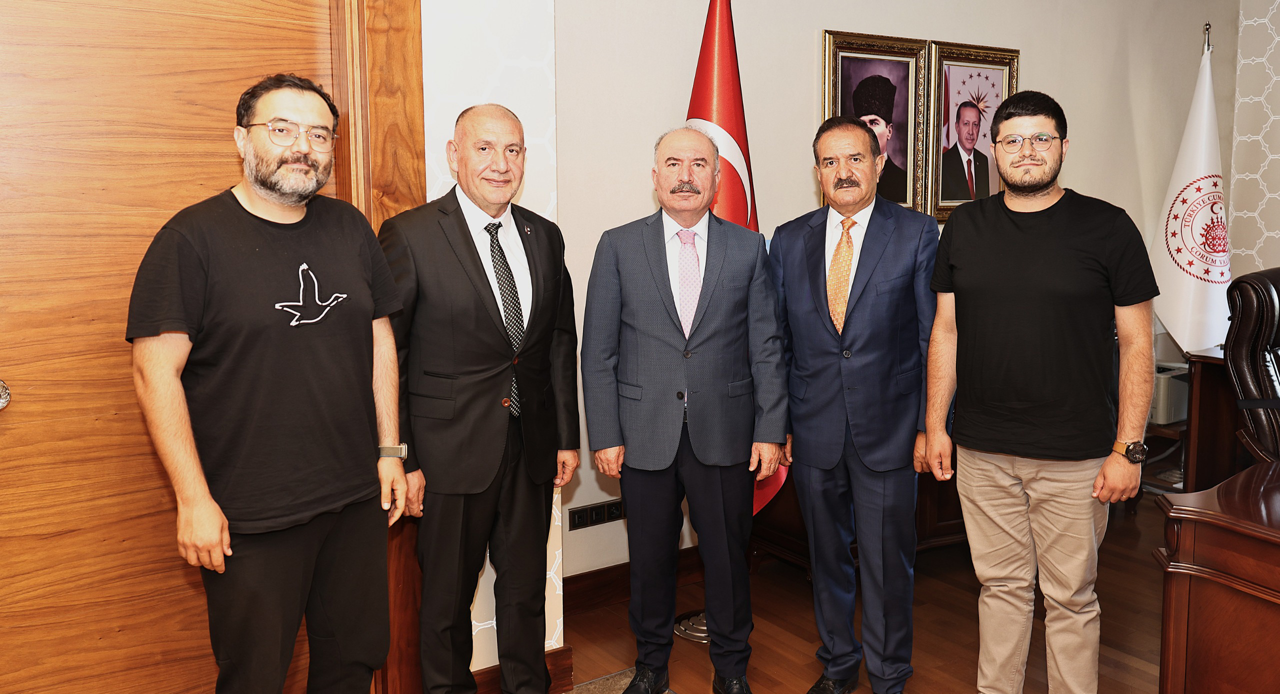 TSYD’den Çorum Valisi Ali Çalgan’a ziyaret