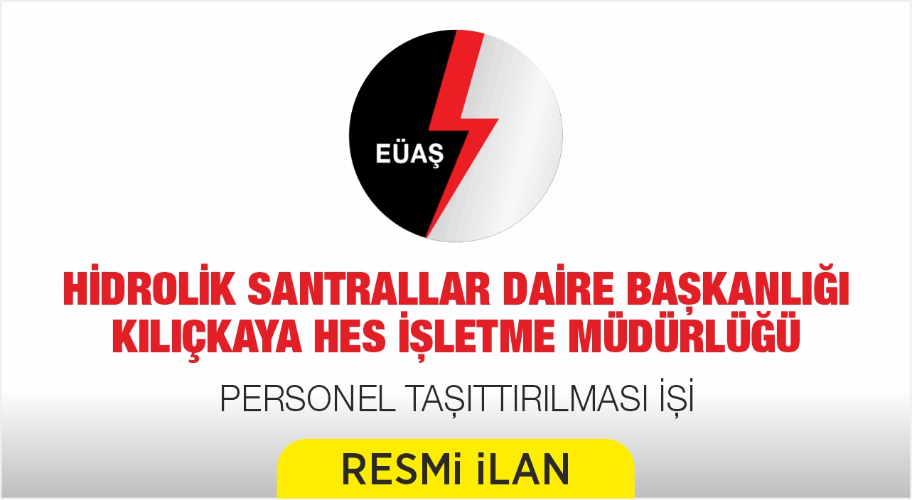 PERSONEL TAŞITTIRILMASI İŞİ