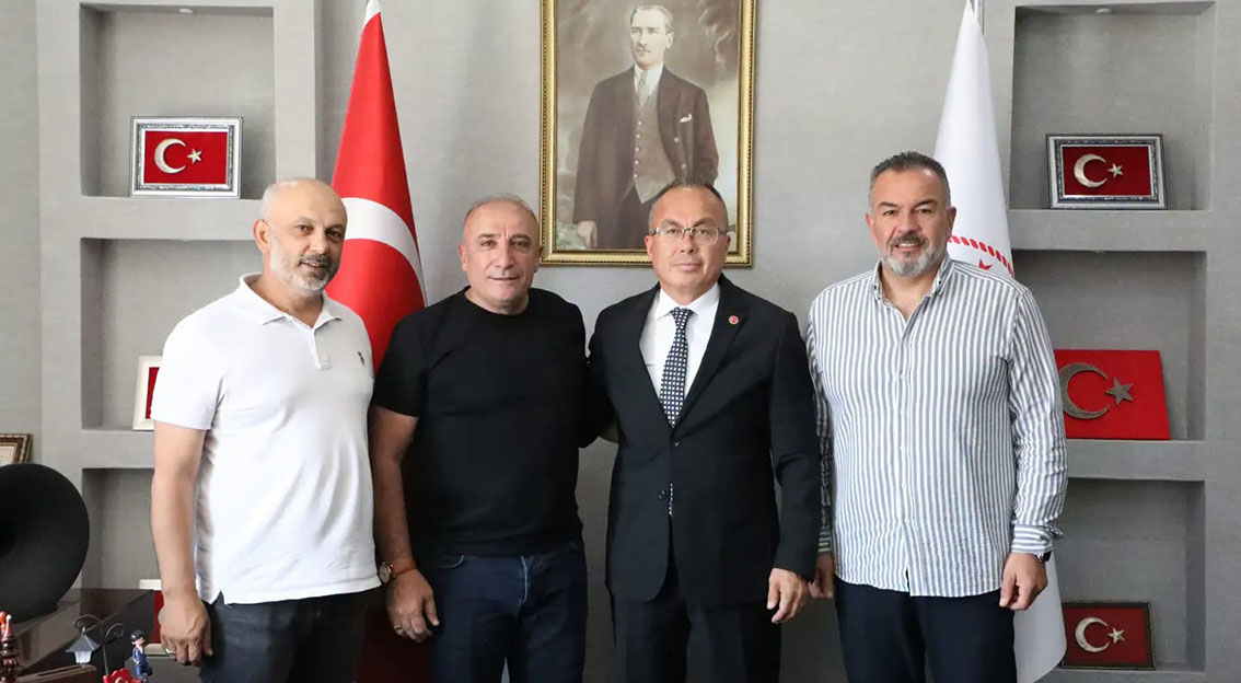 Spor kulüplerinden Ertem’e ziyaret