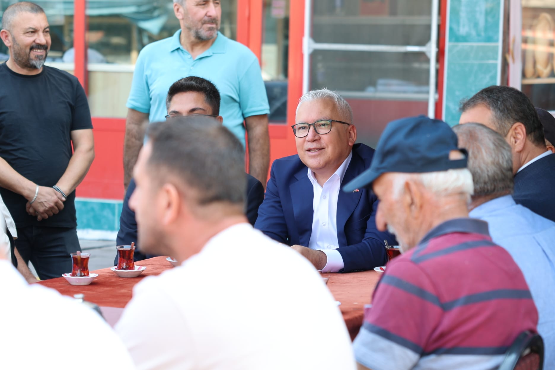 Şimşek'ten Akıncılar'da ziyaret Ttafiği