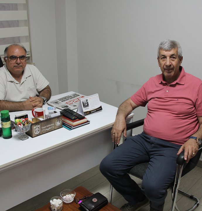 Efrahim Karataş'tan İrade'ye ziyaret