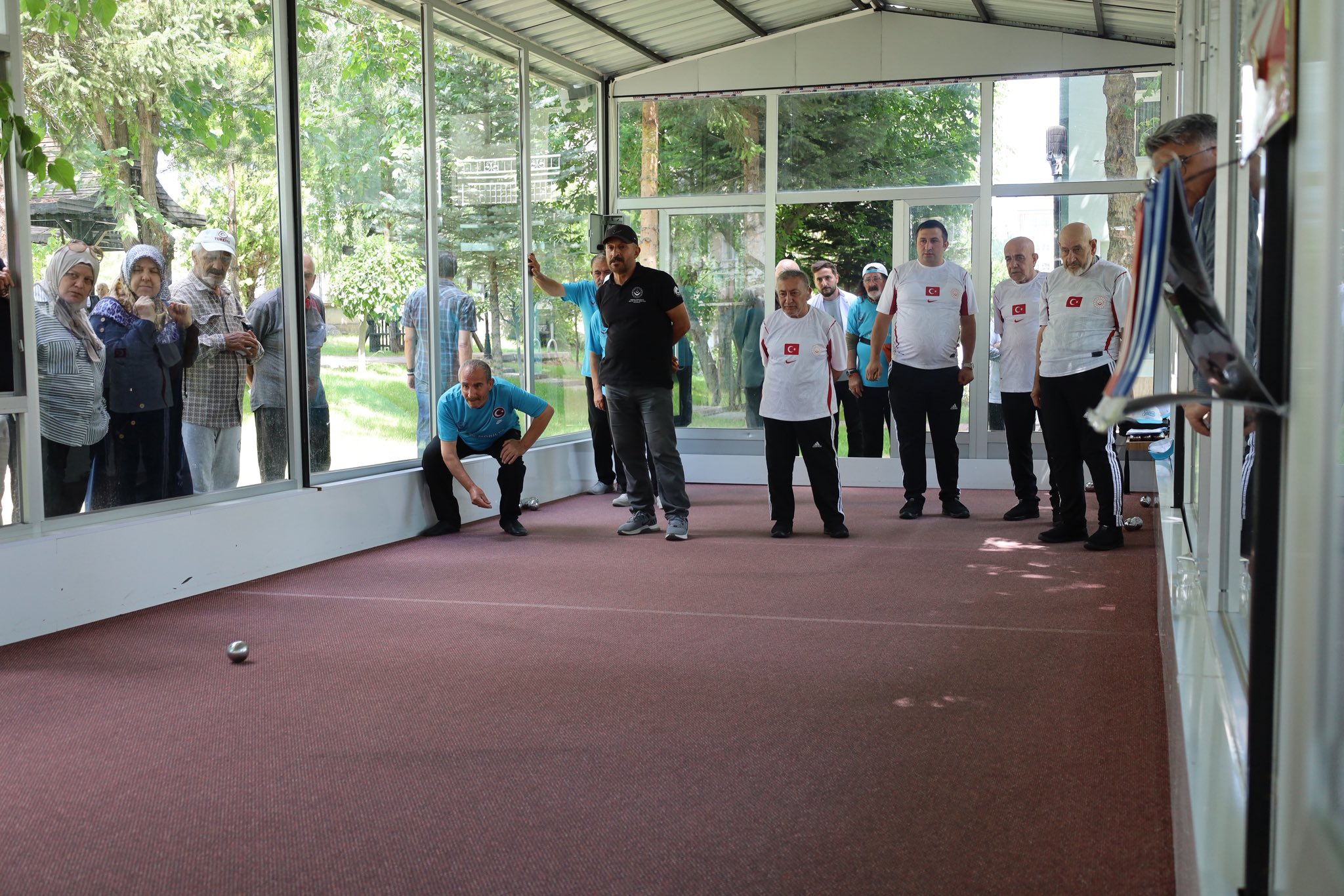 Sivas huzurevlerinde bocce heyecanı