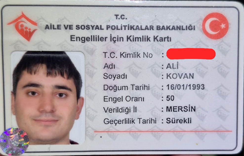 Alihan Kuriş’in kullandığı GSM hattının sahibi yüzde 50 zihinsel engelli çıktı
