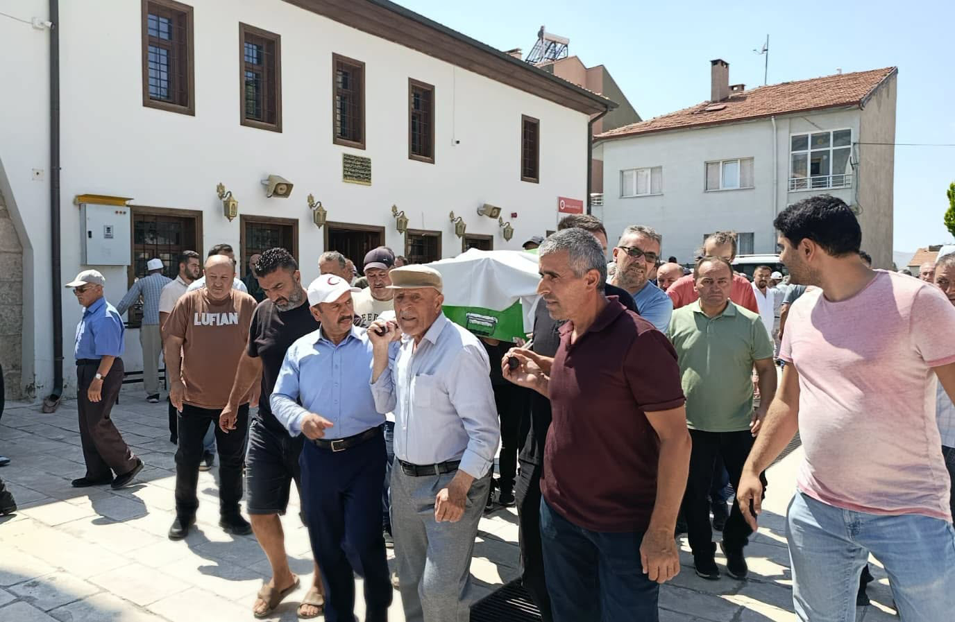 Sivas'ta şehit annesi son yolculuğuna uğurlandı
