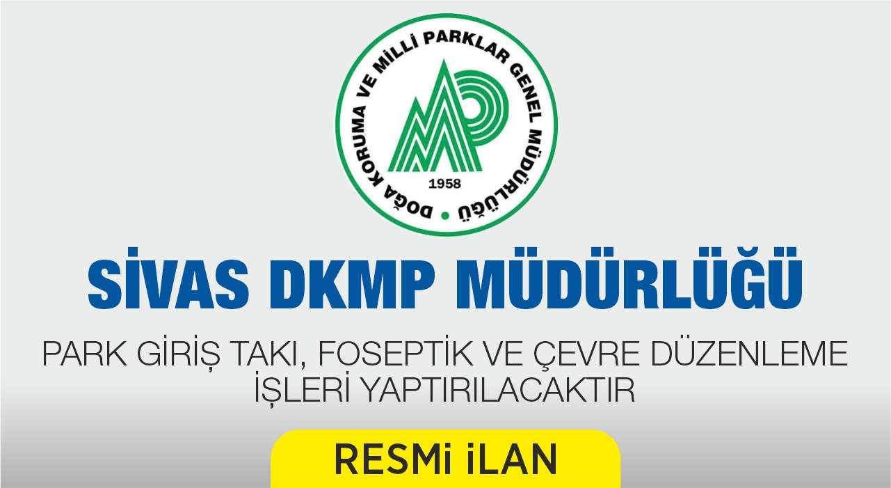 PARK GİRİŞ TAKI, FOSEPTİK VE ÇEVRE DÜZENLEME İŞLERİ YAPTIRILACAKTIR