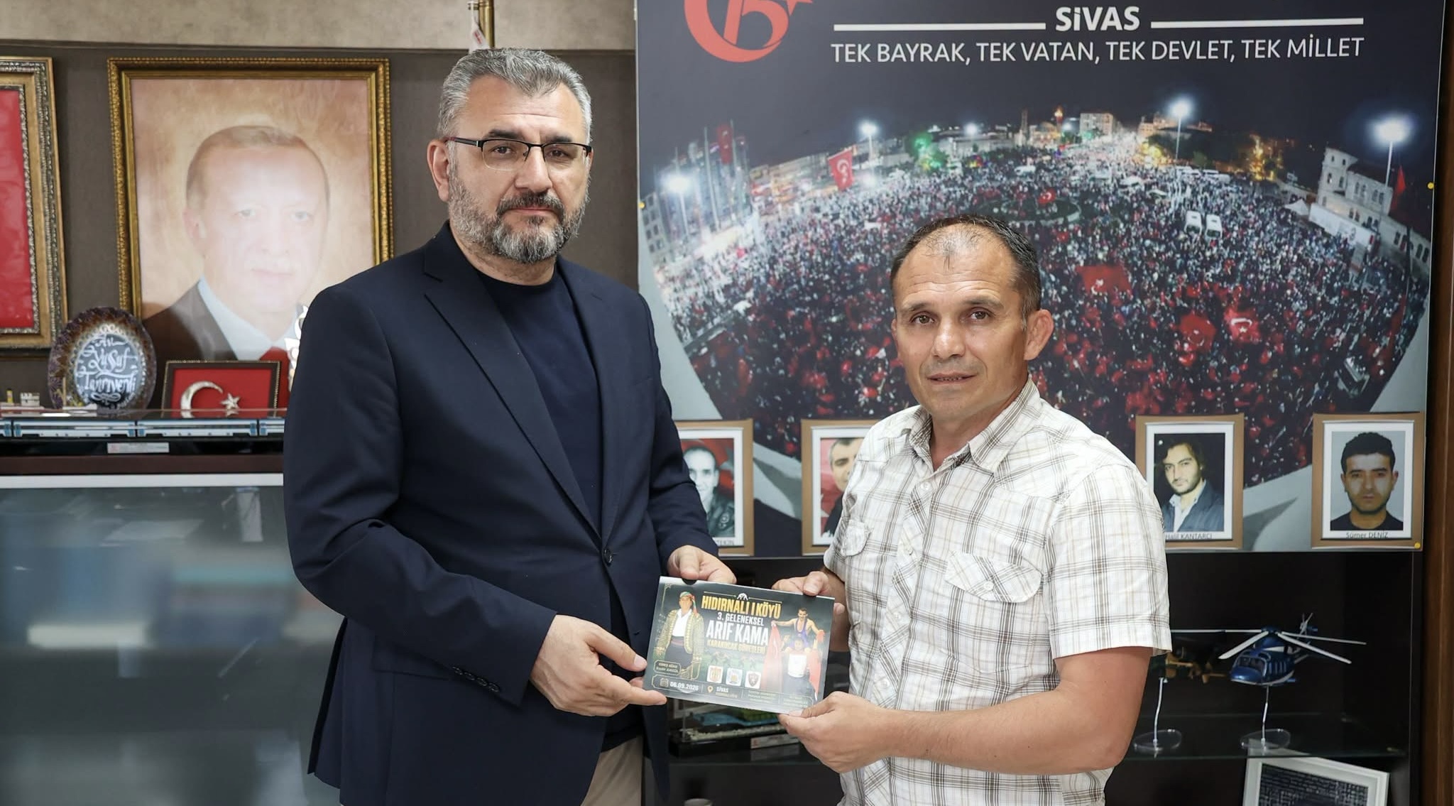Arif Kama’dan Yusuf Tanrıverdi’ye güreş festivali daveti