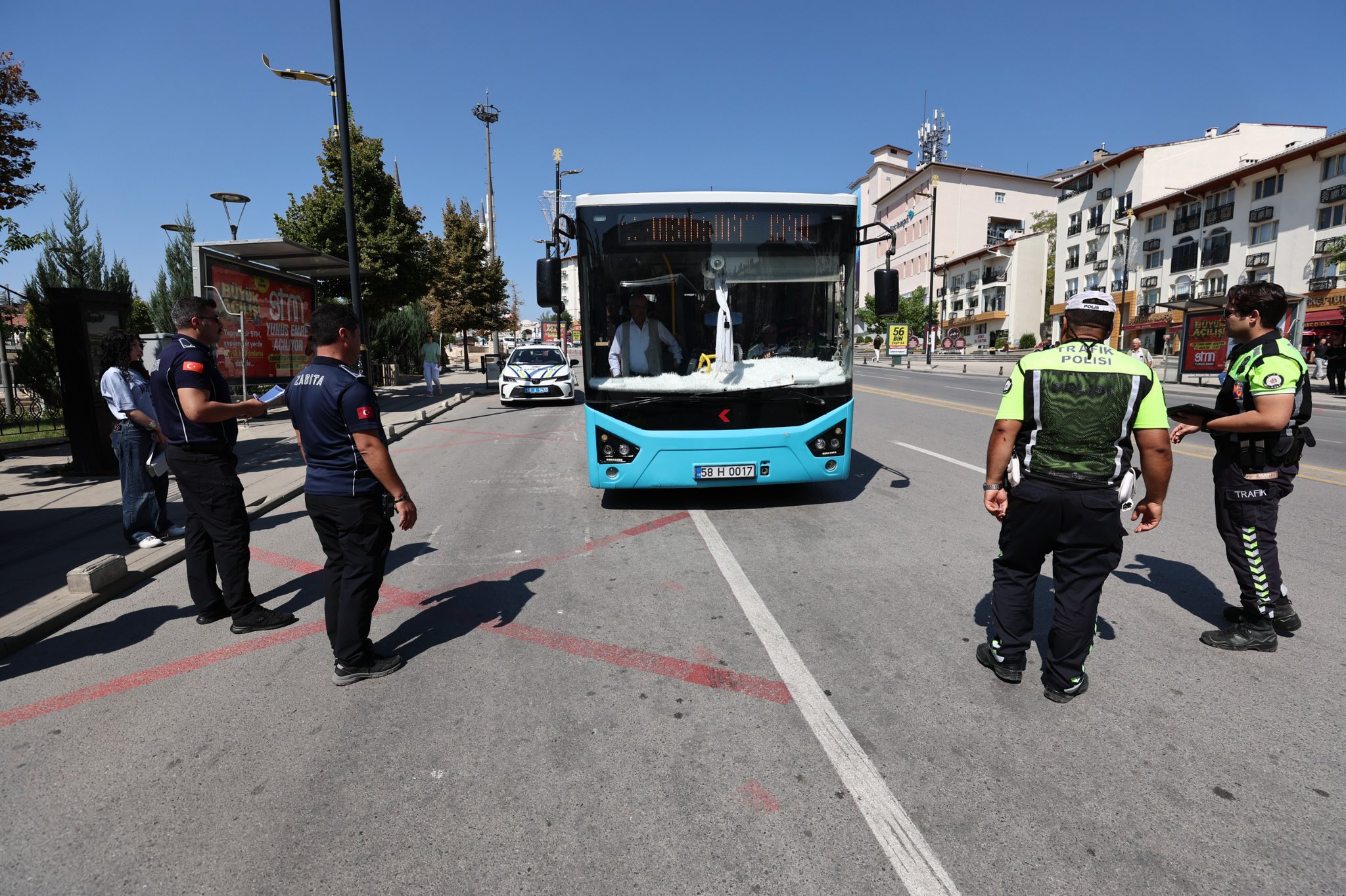 Sivas’ta halk otobüslerine sıkı denetim
