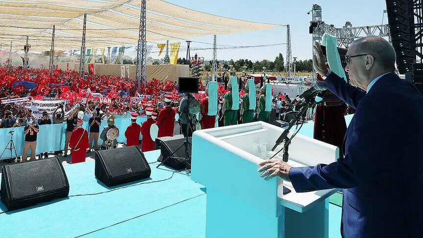 Erdoğan’dan Büyük Taarruz mesajı