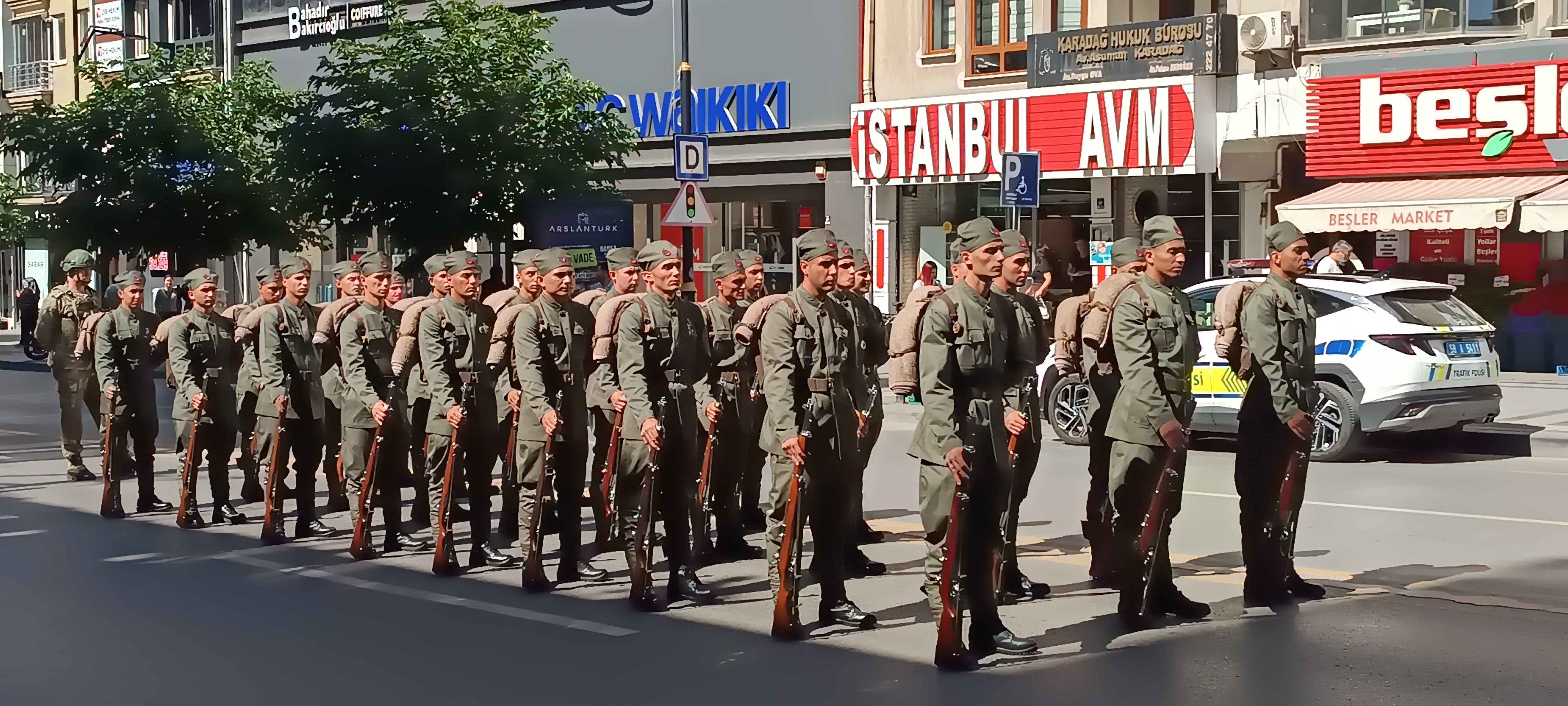 Sivas'ta zafer provası