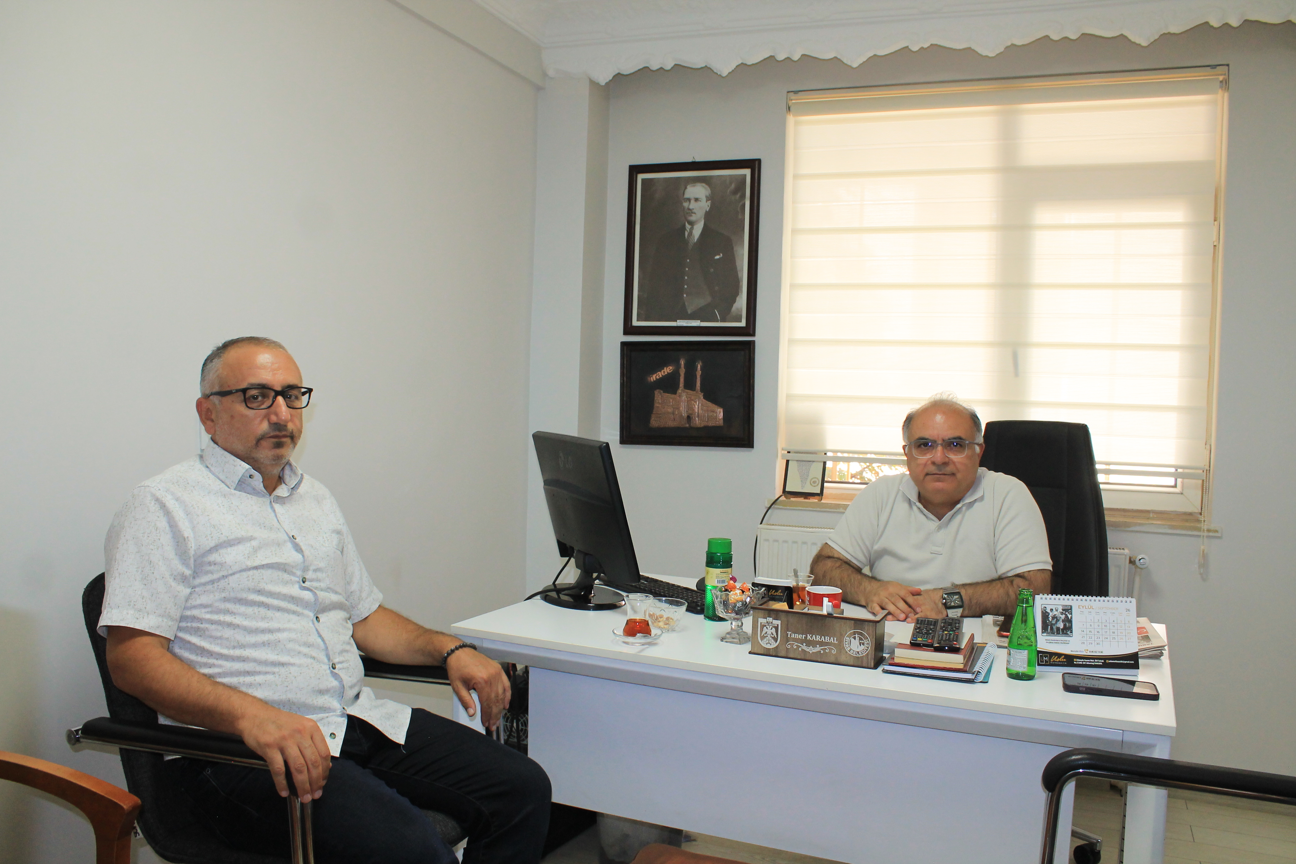 Avukat Özdal'dan Sivas İrade'ye "hayırlı olsun" ziyareti