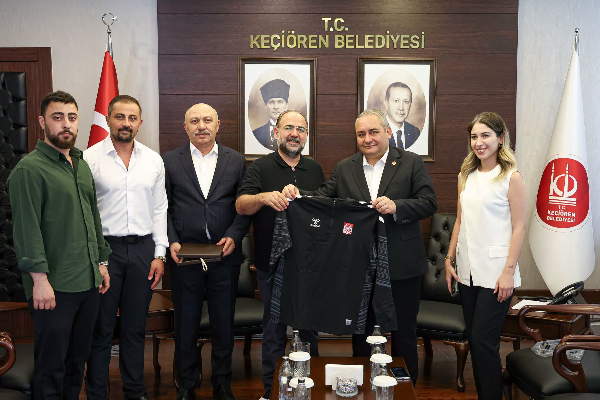 Keçiören’de Sivasspor zirvesi