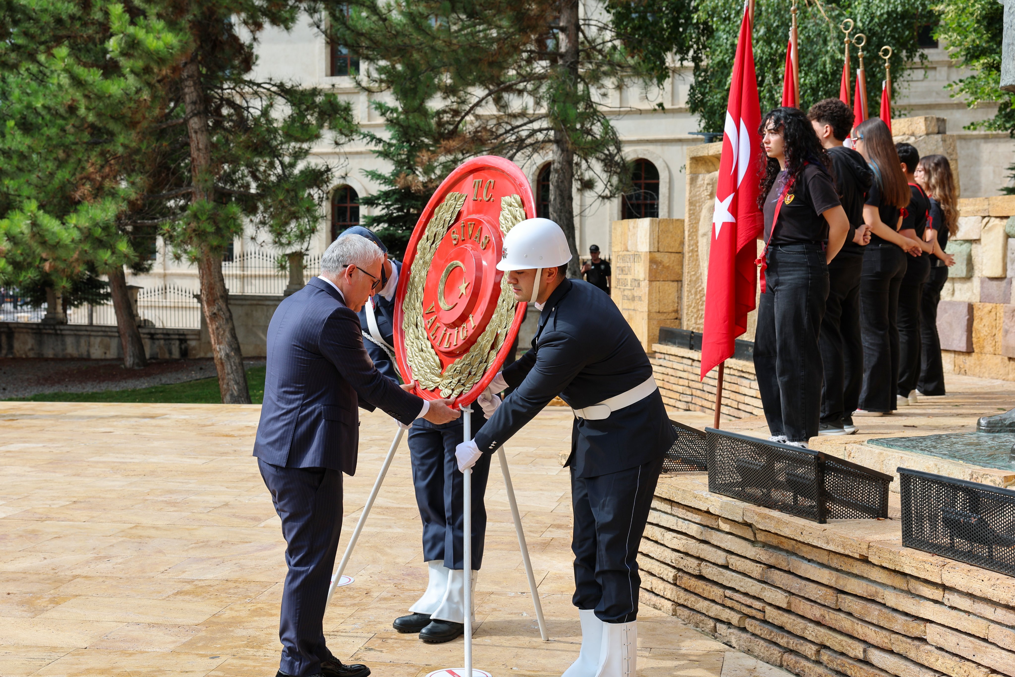 Zaferin 104. yılında Sivas’ta tören