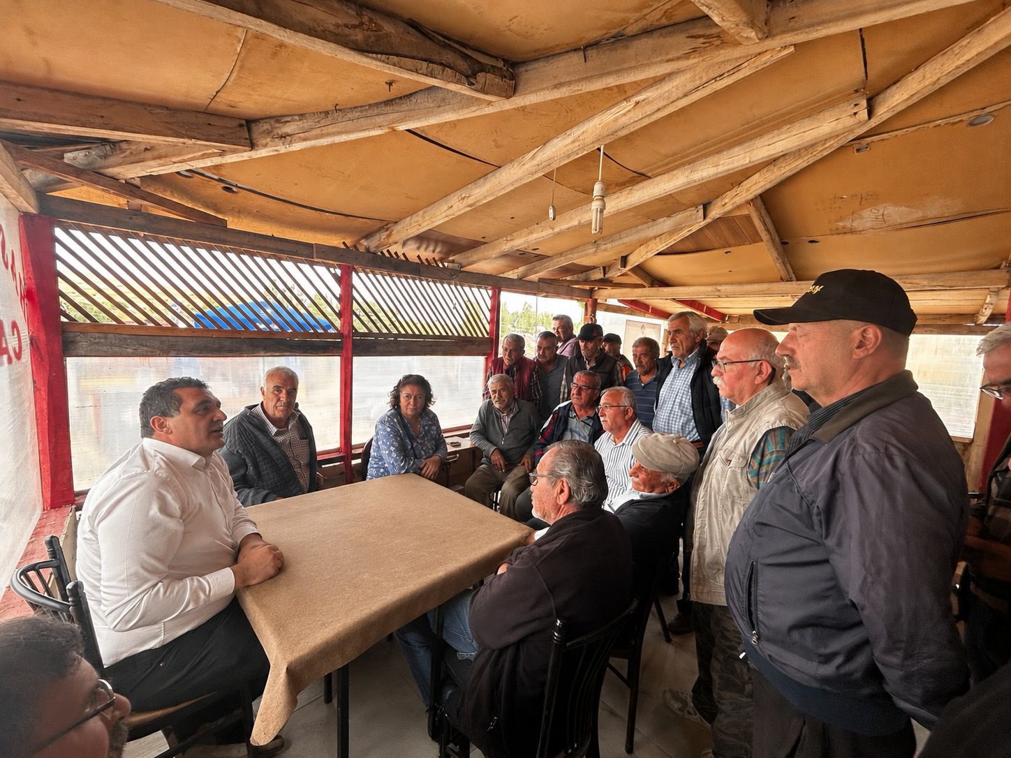 Ulaş Karasu Şarkışla’da vatandaşlarla buluştu