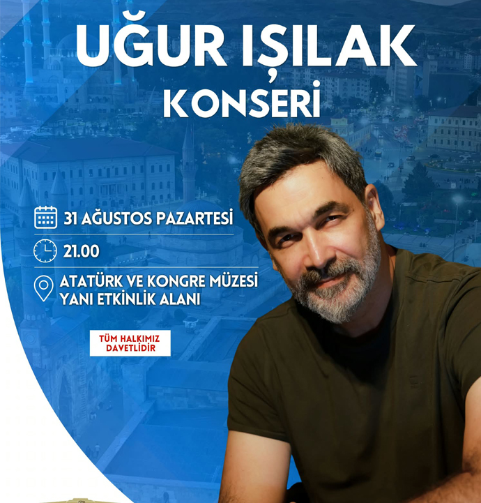 Perde açılıyor, sahneye Uğur Işılak çıkacak