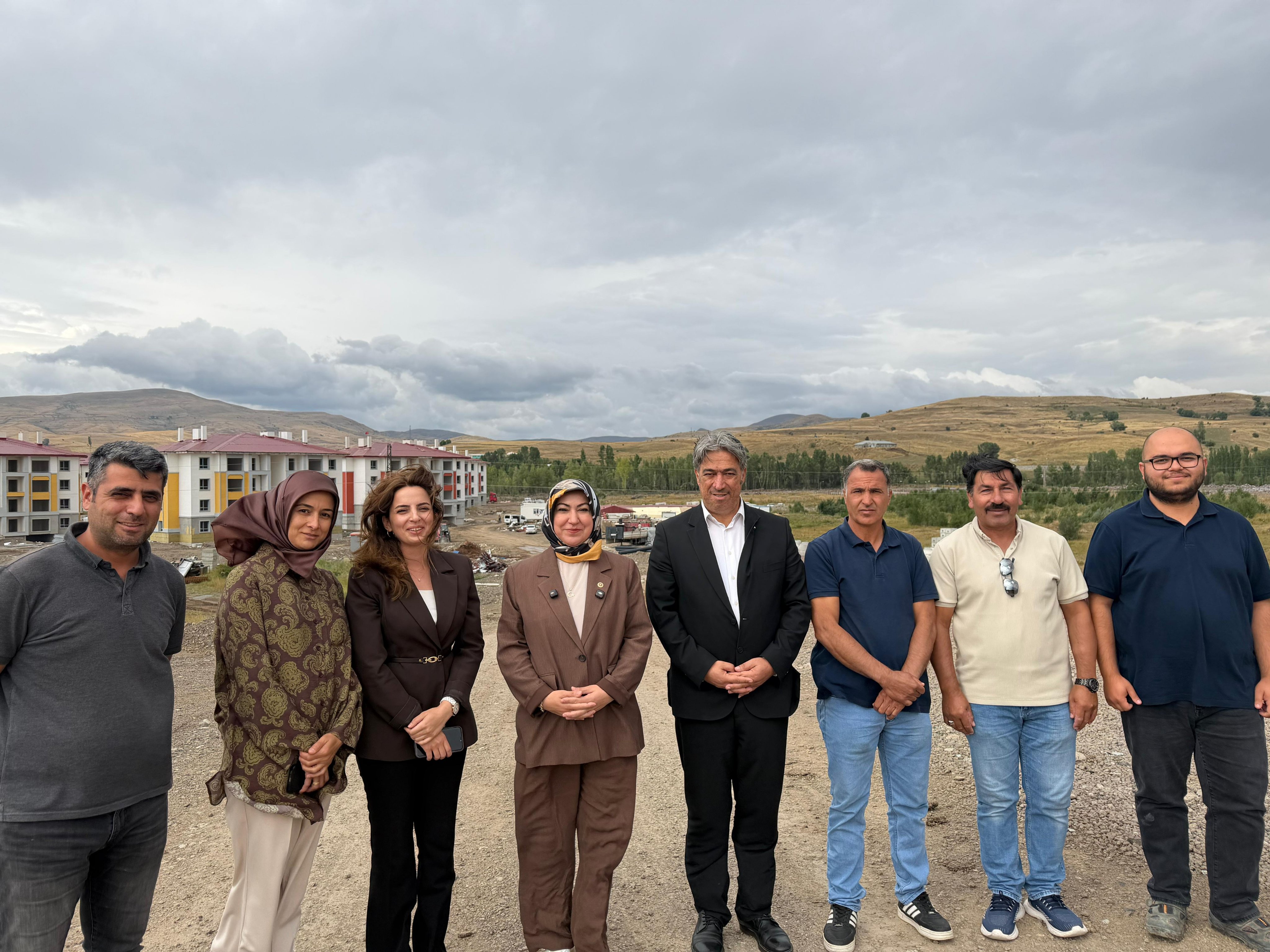 İmranlı TOKİ’de çalışmalar sürüyor