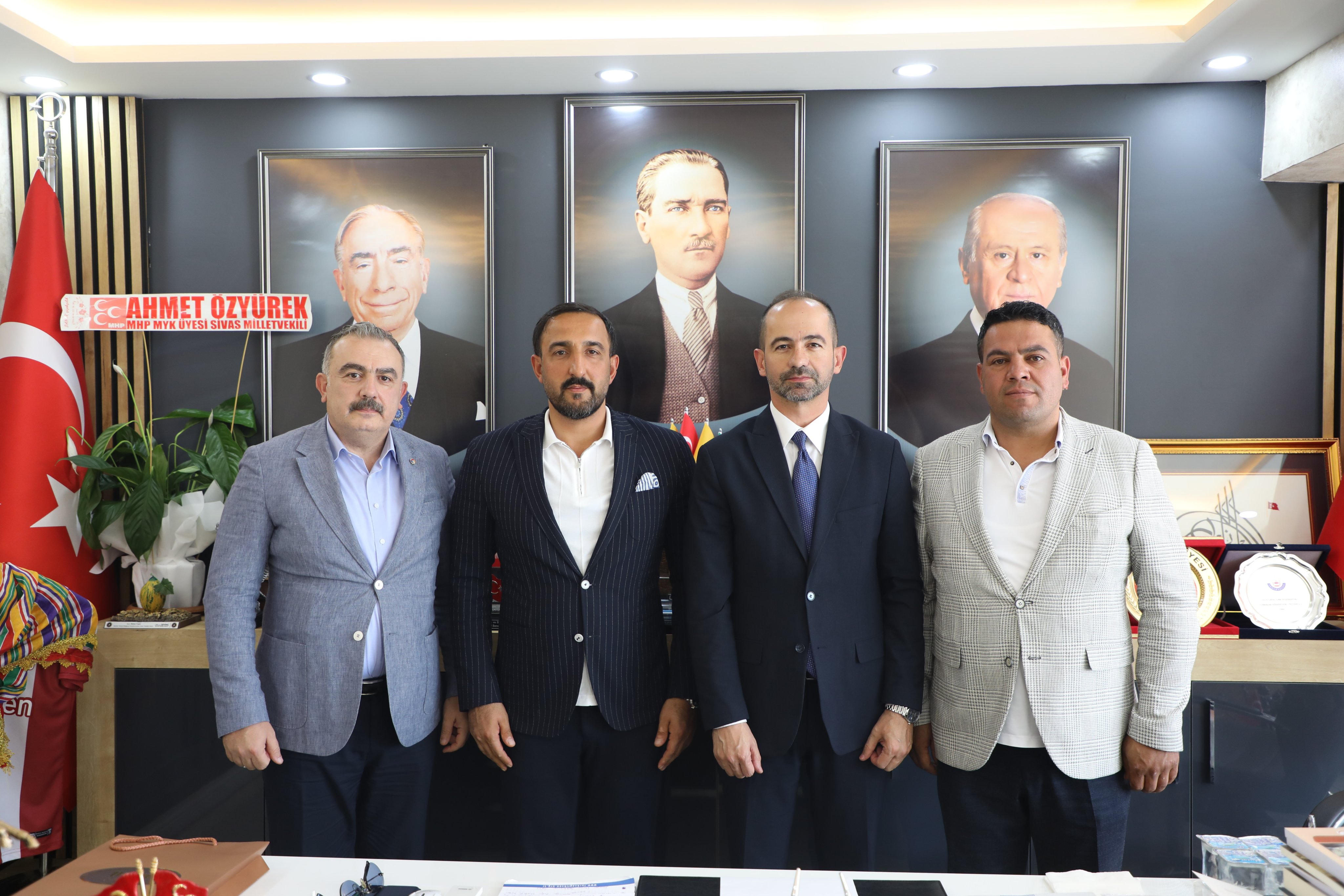 Ticaret Borsası MHP’yi ziyaret etti