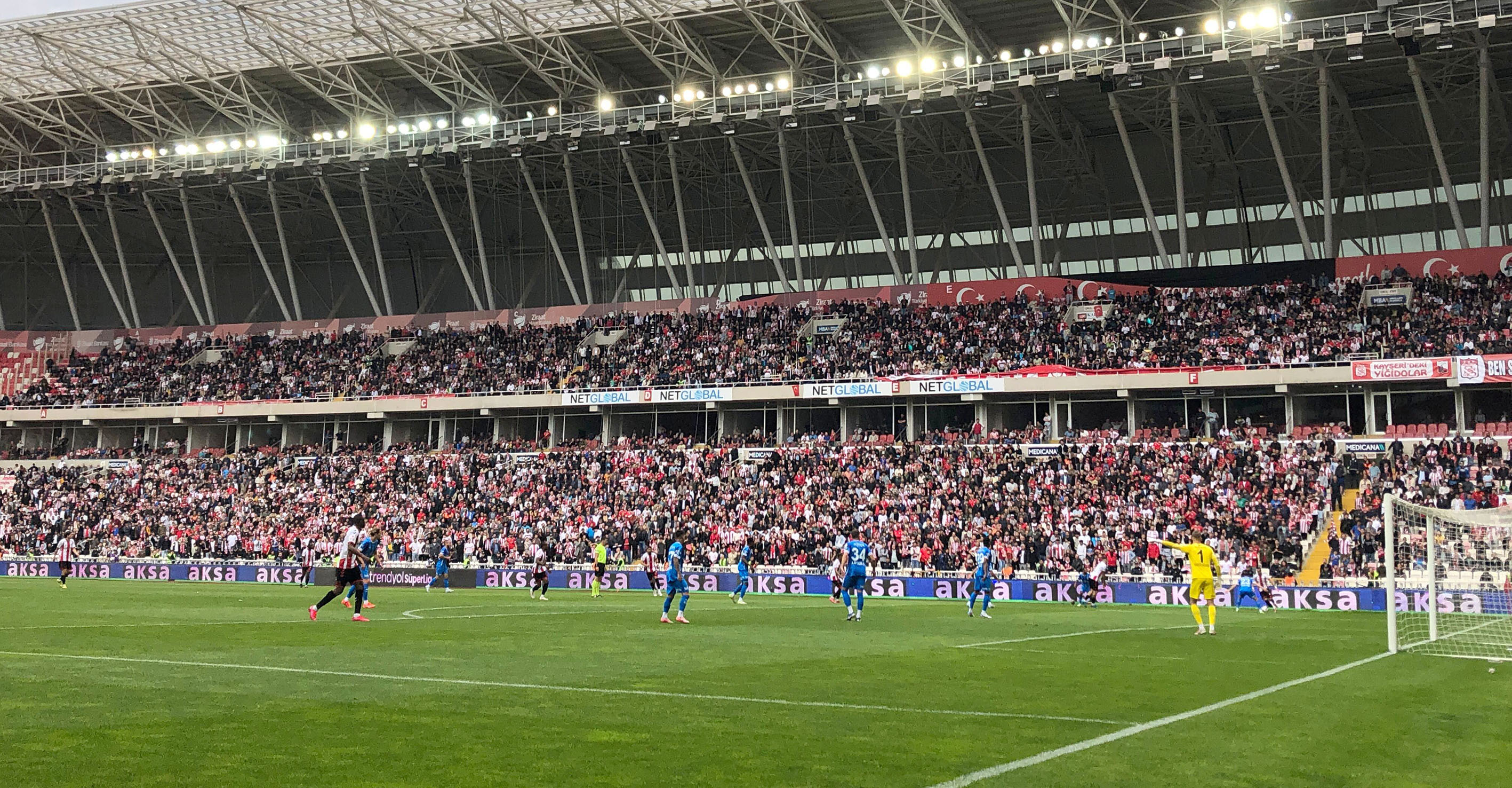 Sivasspor’da biletler düşük kaldı