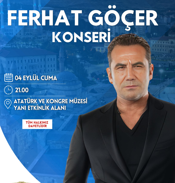 Ferhat Göçer Sivaslılarla buluşacak