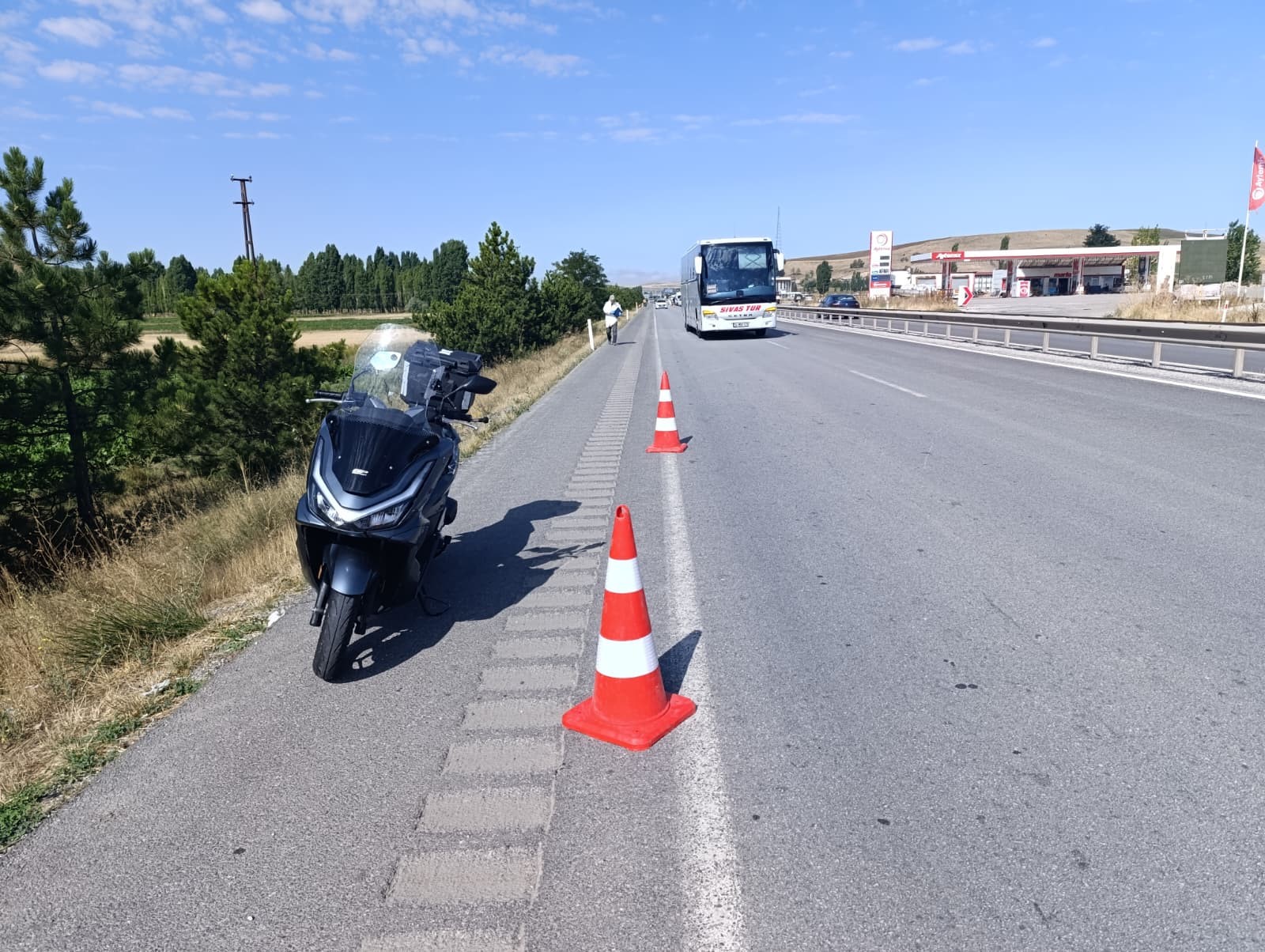 Yıldızeli’nde kahreden kaza: 24 Yaşındaki motosiklet sürücüsü öldü