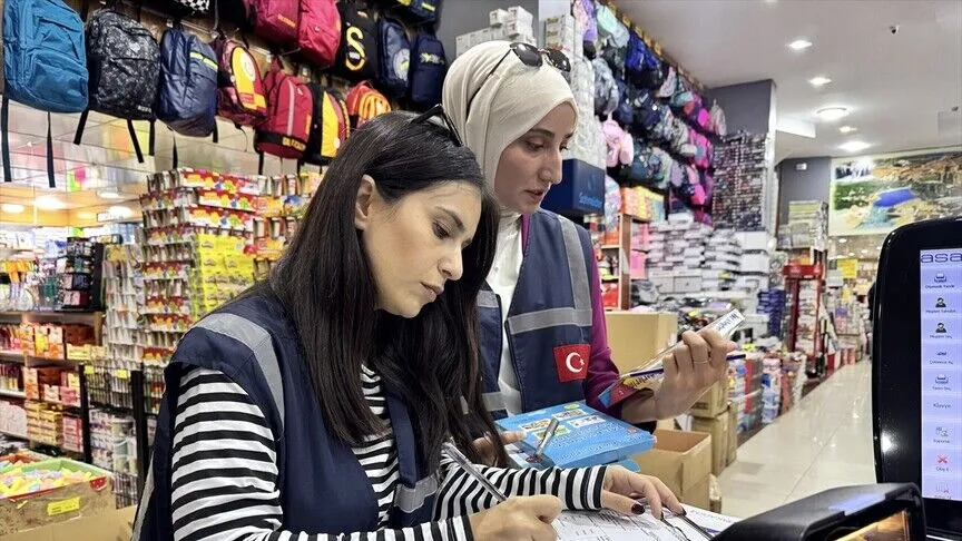 Kırtasiyelerde yeni eğitim yılı denetimi