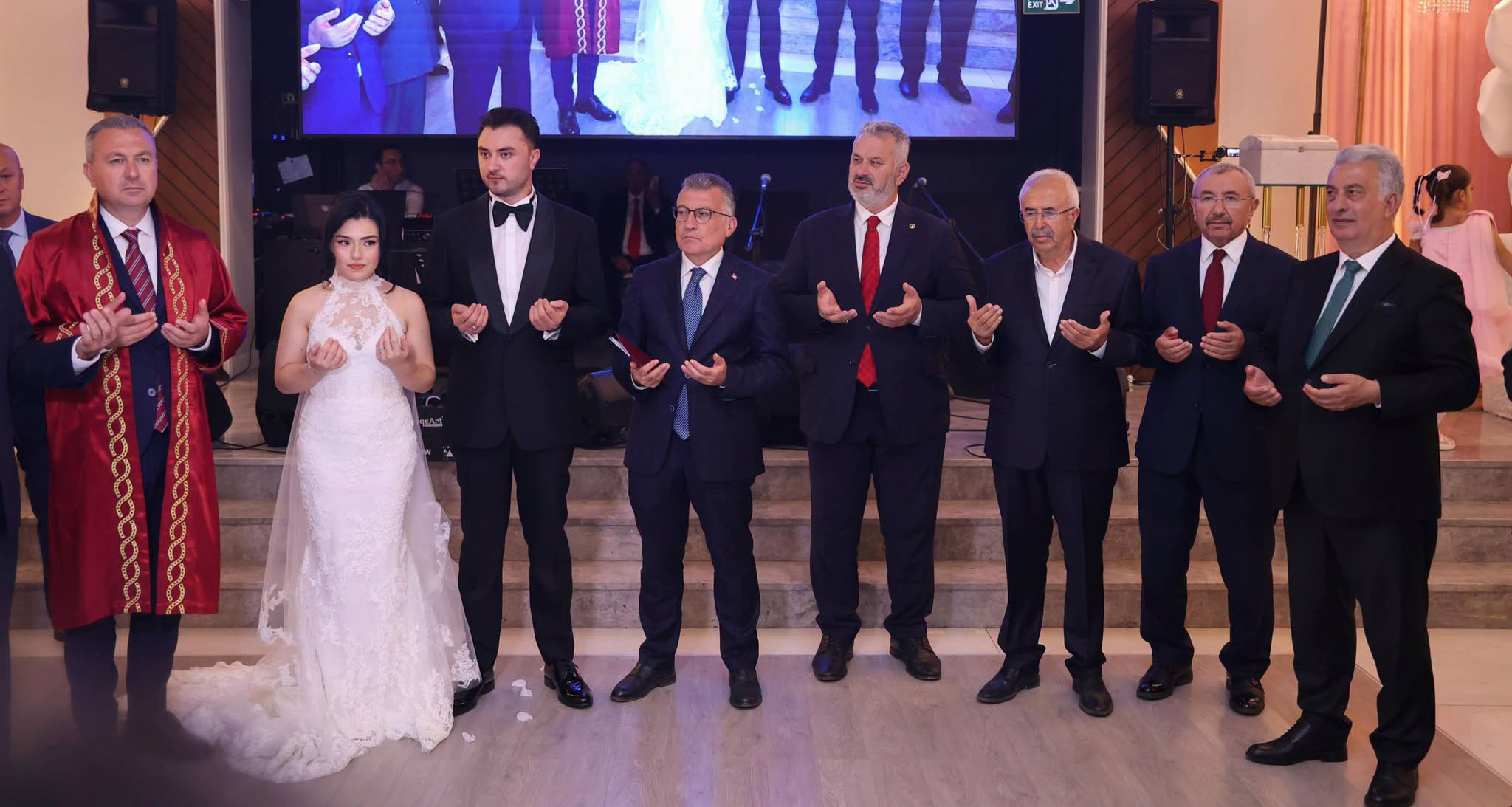 Bilal ve Yaren çiftinin mutlu günü
