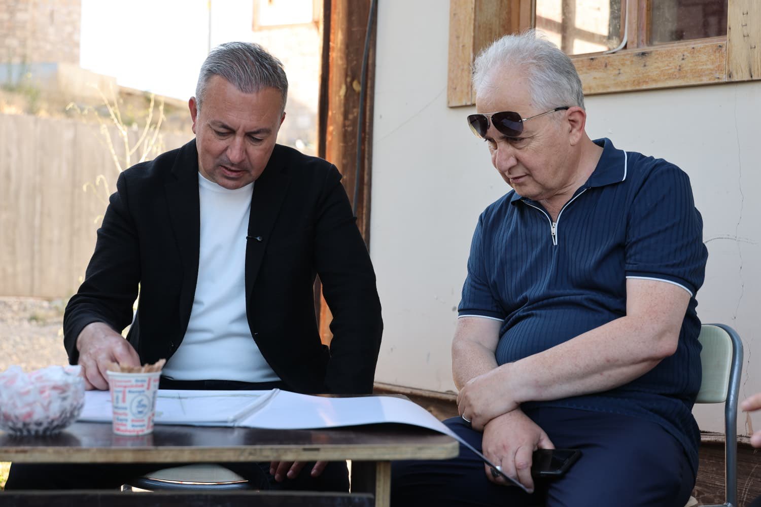 Başkan Uzun ve Canpolat’tan Kale Projesi incelemesi