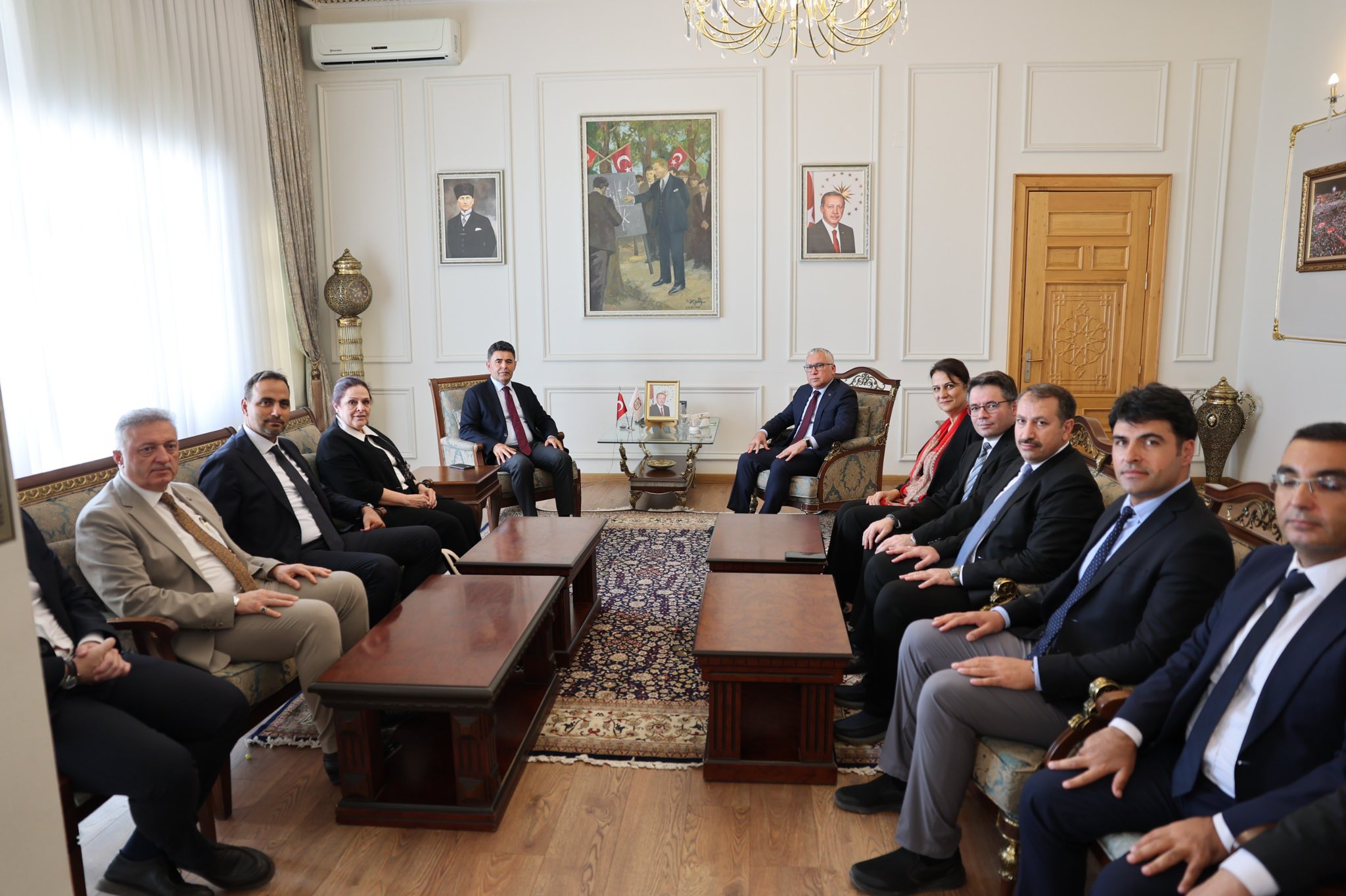Sivas’ın ulaşım geleceği için kritik görüşme