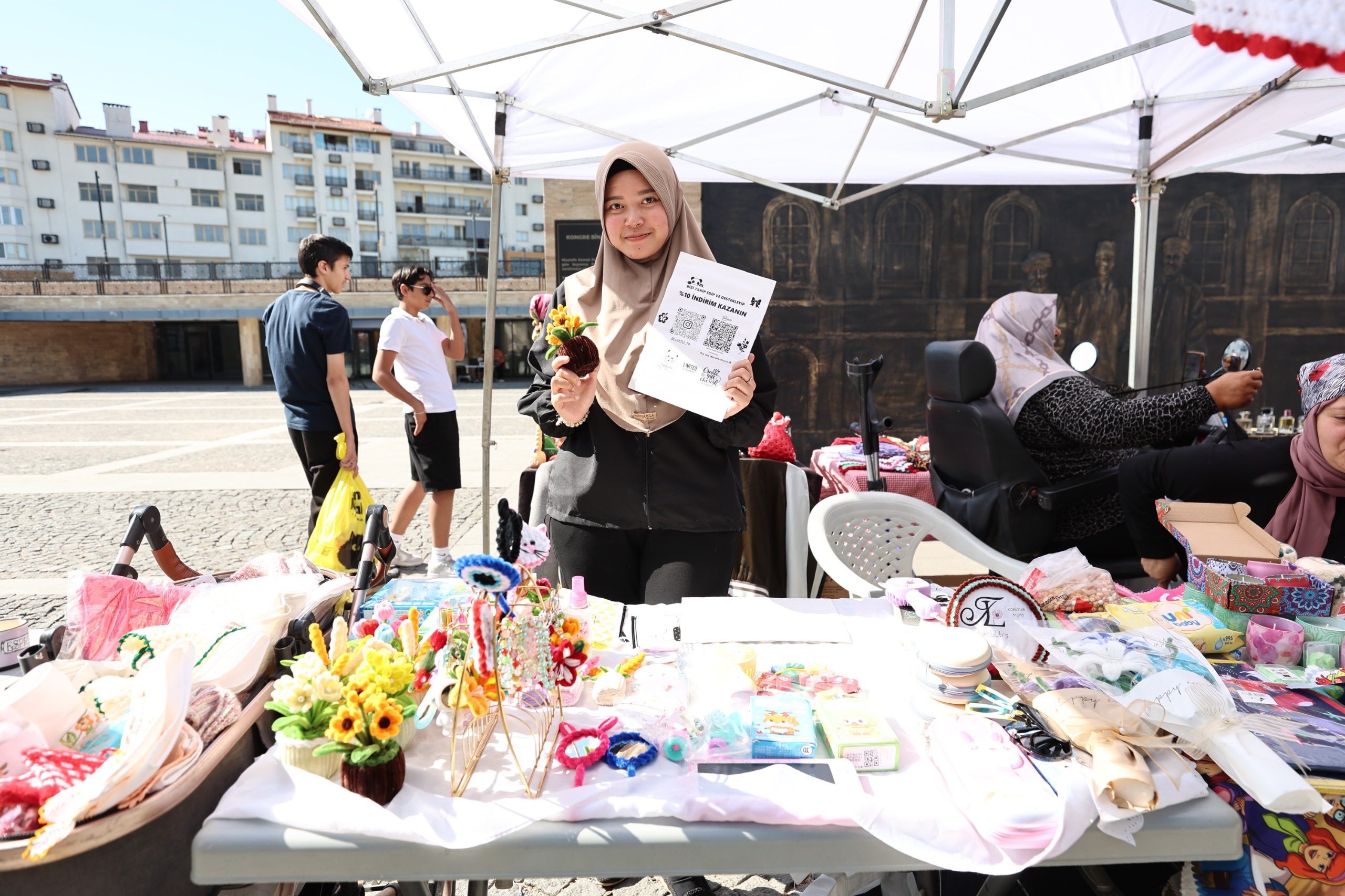 Sivas'ta Üretici Kadınlar Pazarı açıldı