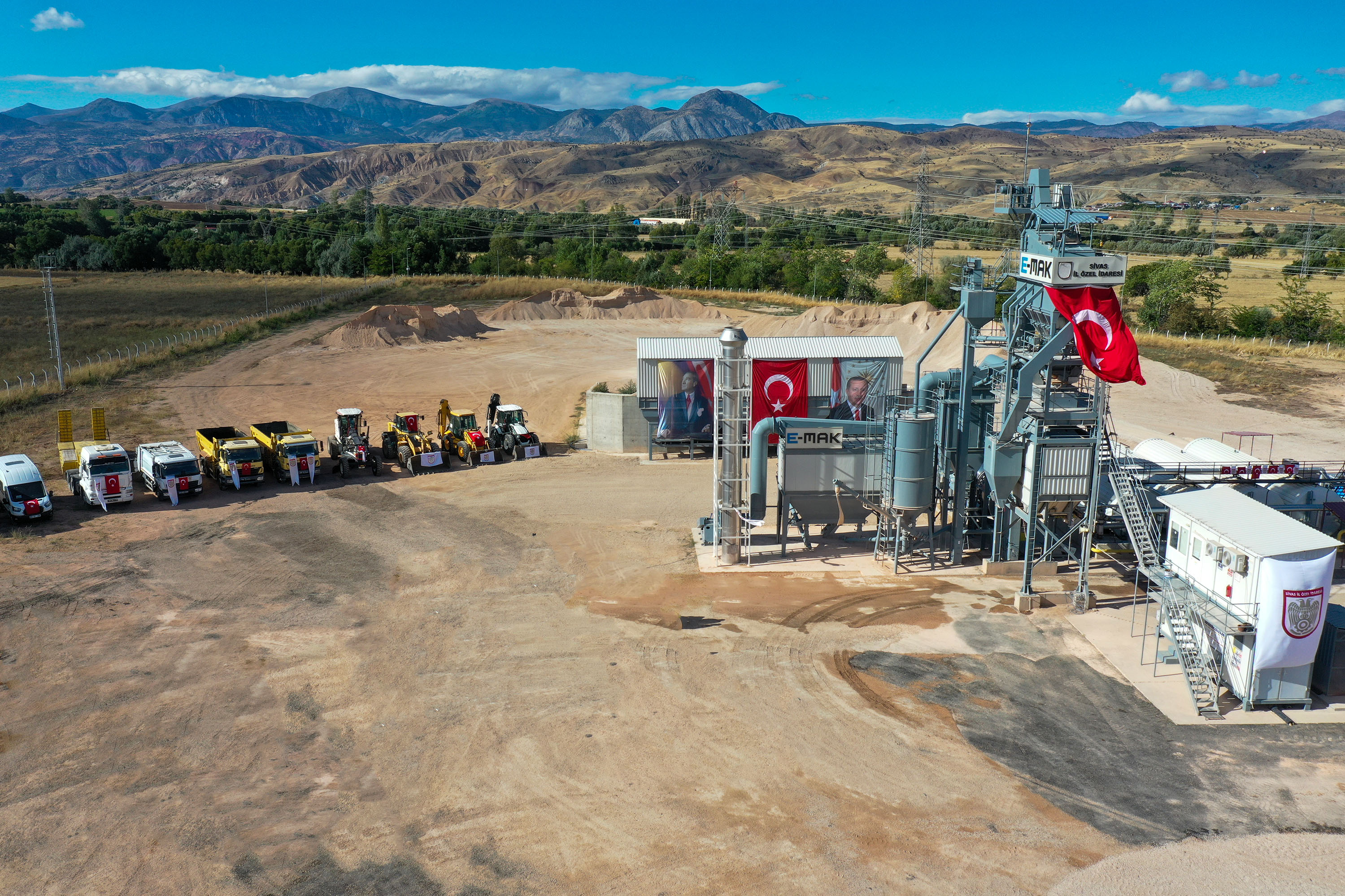 Sivas'ta 180 kilometrelik çile son buldu! O ilçede dev tesisin açılışı resmen yapıldı!