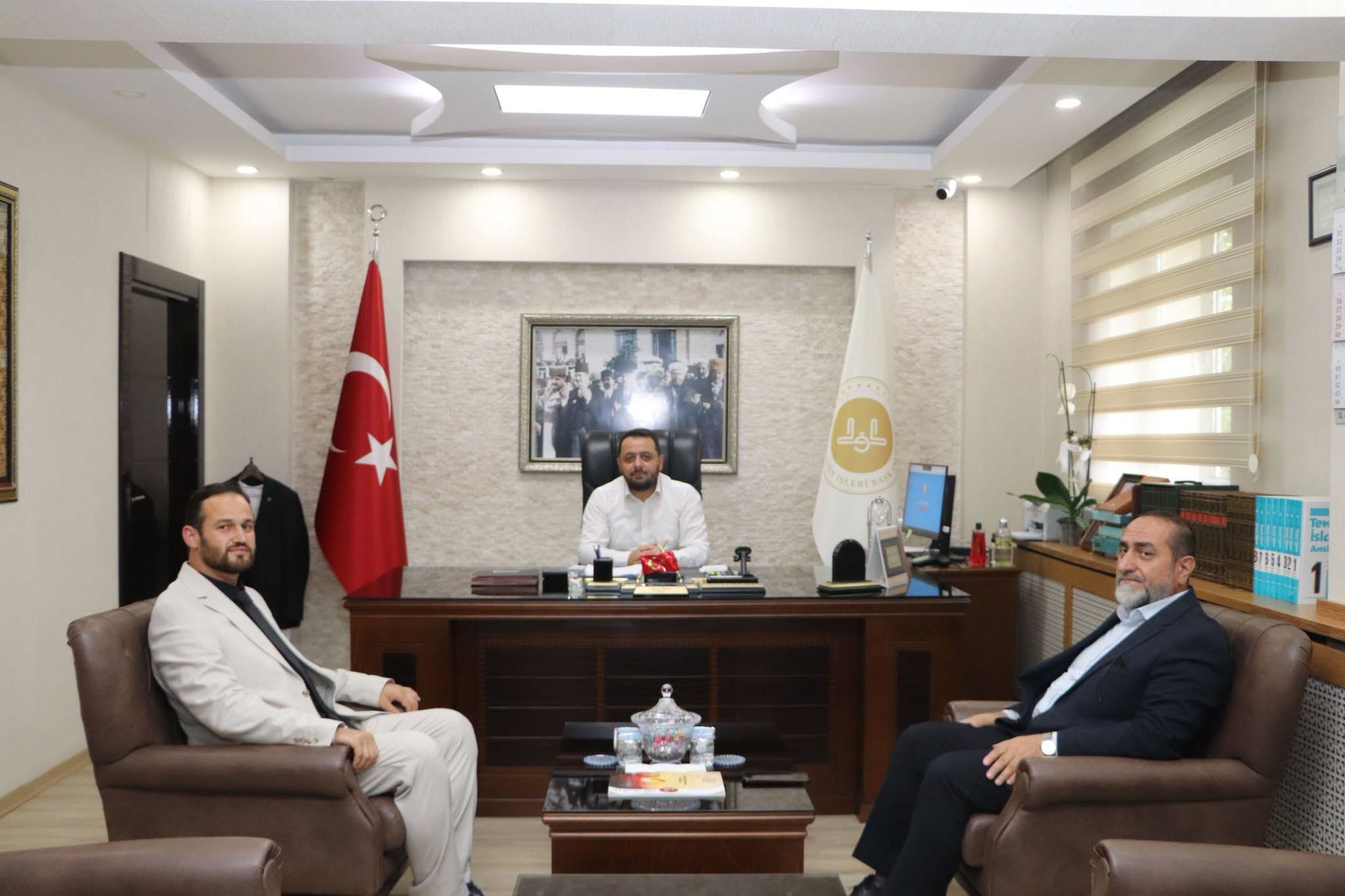 Koyulhisar Müftüsü Ali Şahin’den Limon’a ziyaret