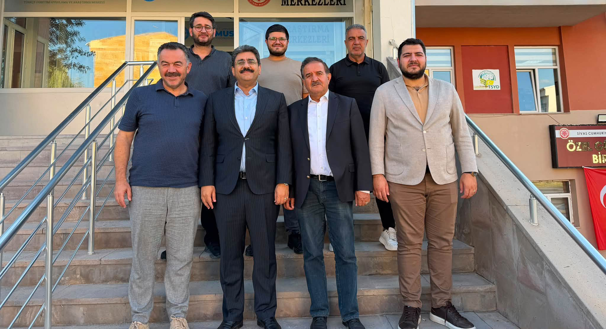 Aksu’dan TSYD Sivas Şubesi’ne ziyaret