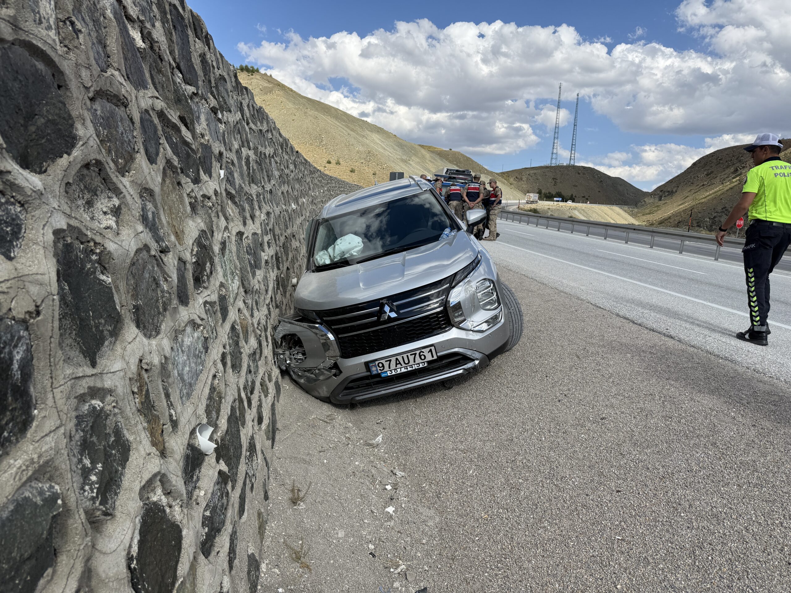 Erzincan- Sivas yolunda kaza