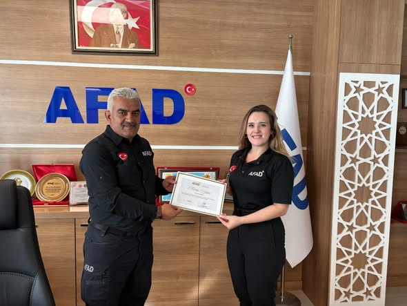 Sivas AFAD’da tayin vedası