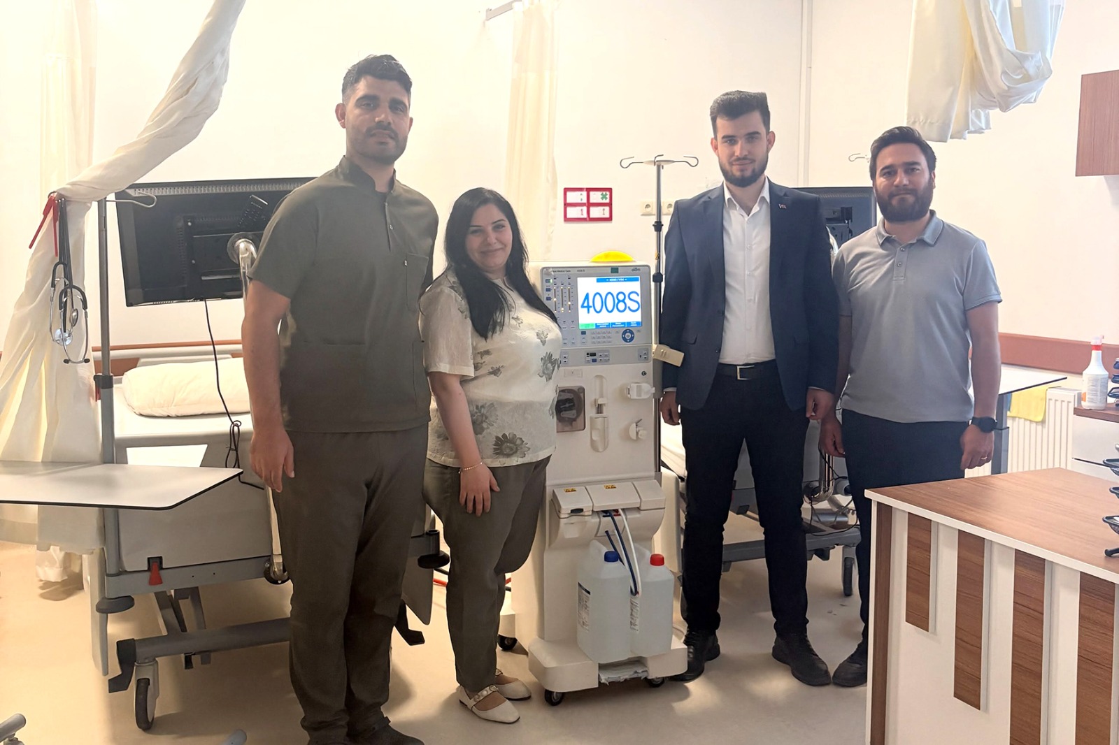 Gemerek Devlet Hastanesine yeni diyaliz cihazı kazandırıldı