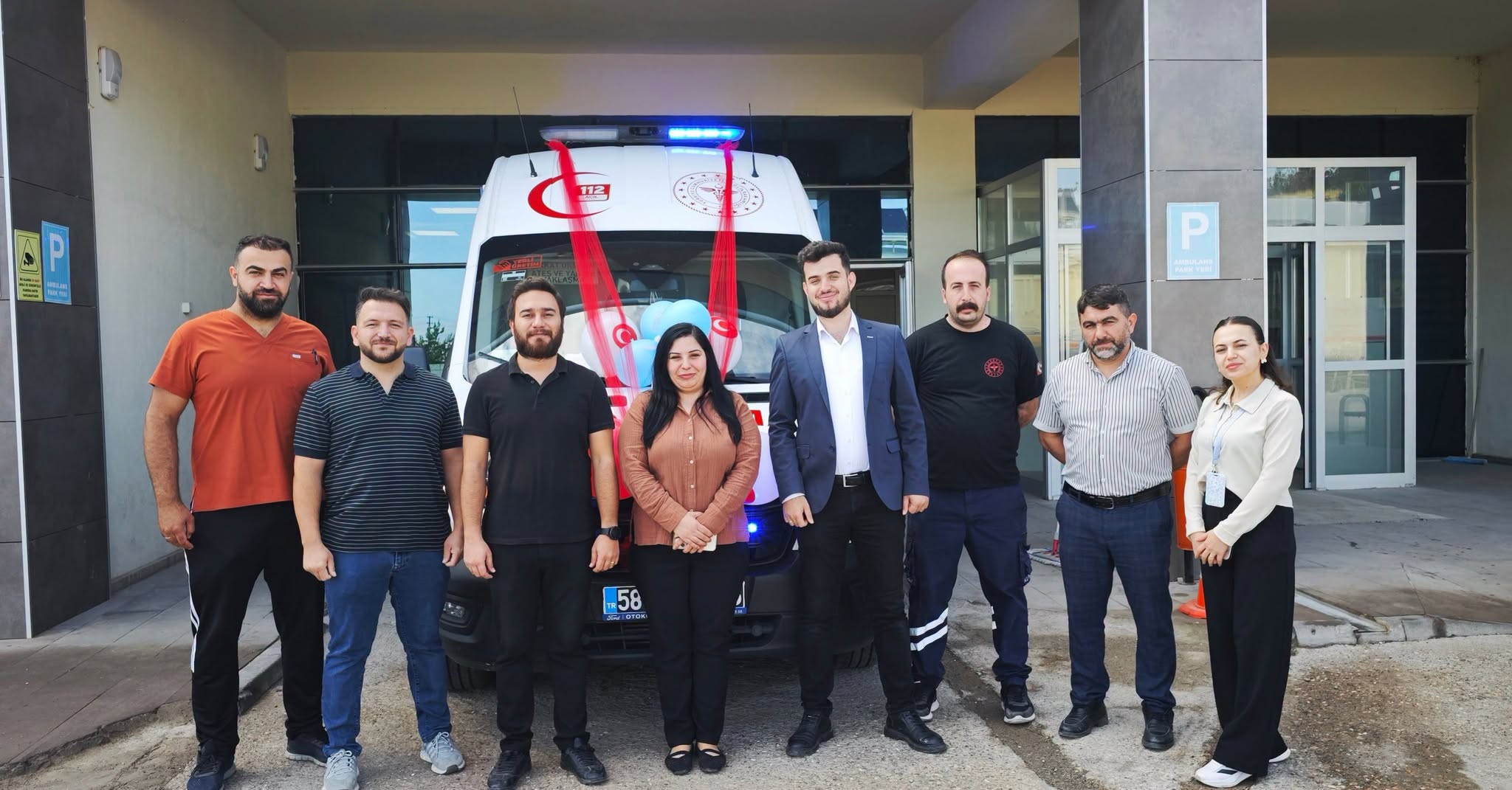 Gemerek Devlet Hastanesi acil servisine yeni ambulans desteği!